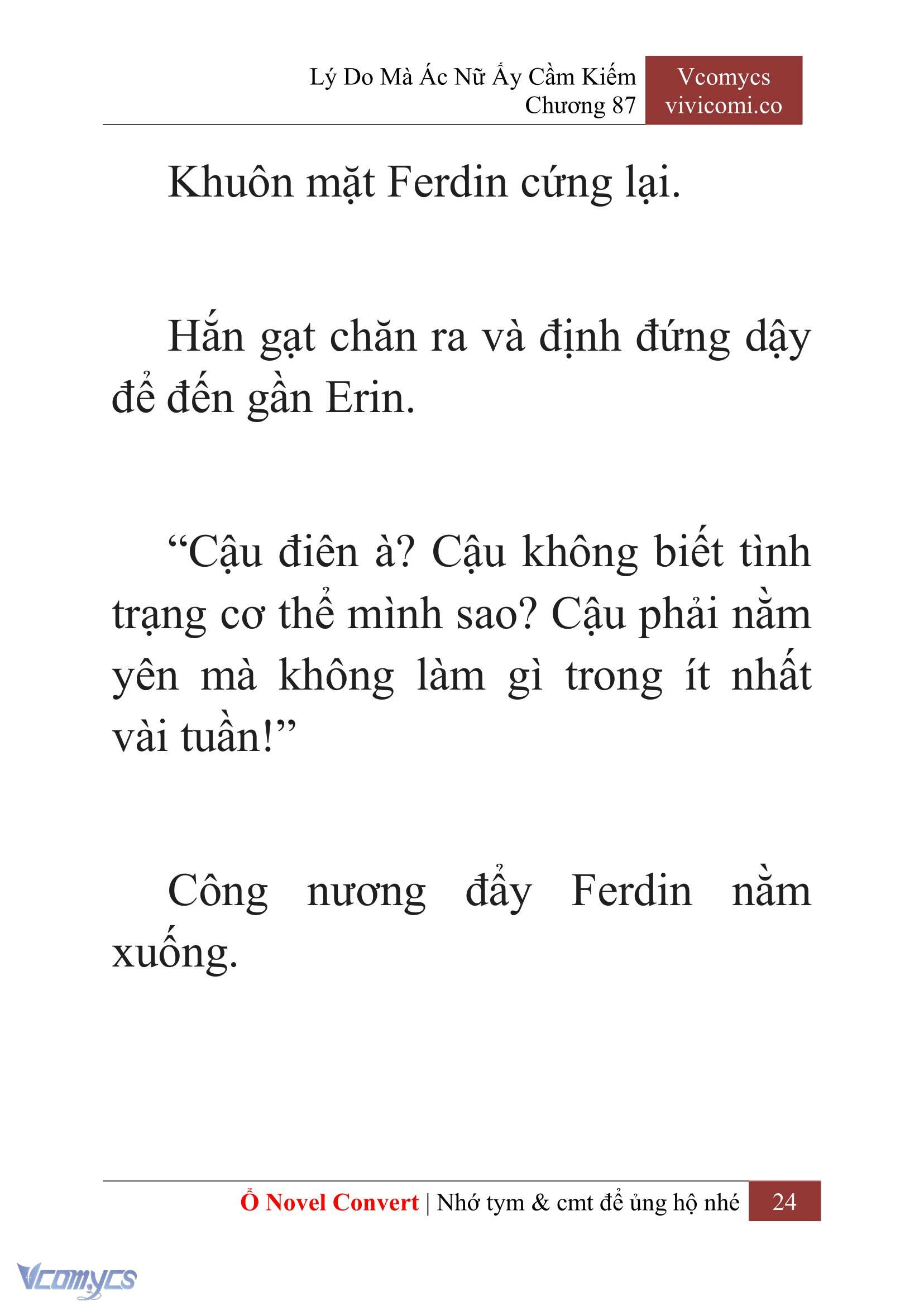 [Novel] Lý Do Mà Ác Nữ Ấy Cầm Kiếm Chapter 87 - Trang 27
