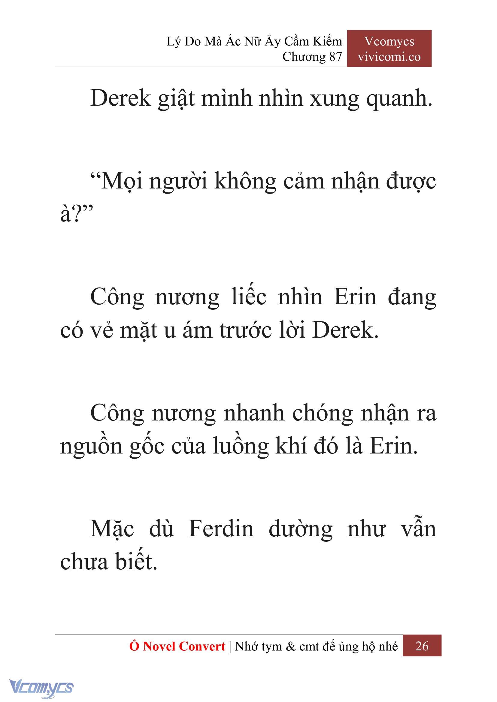[Novel] Lý Do Mà Ác Nữ Ấy Cầm Kiếm Chapter 87 - Trang 29