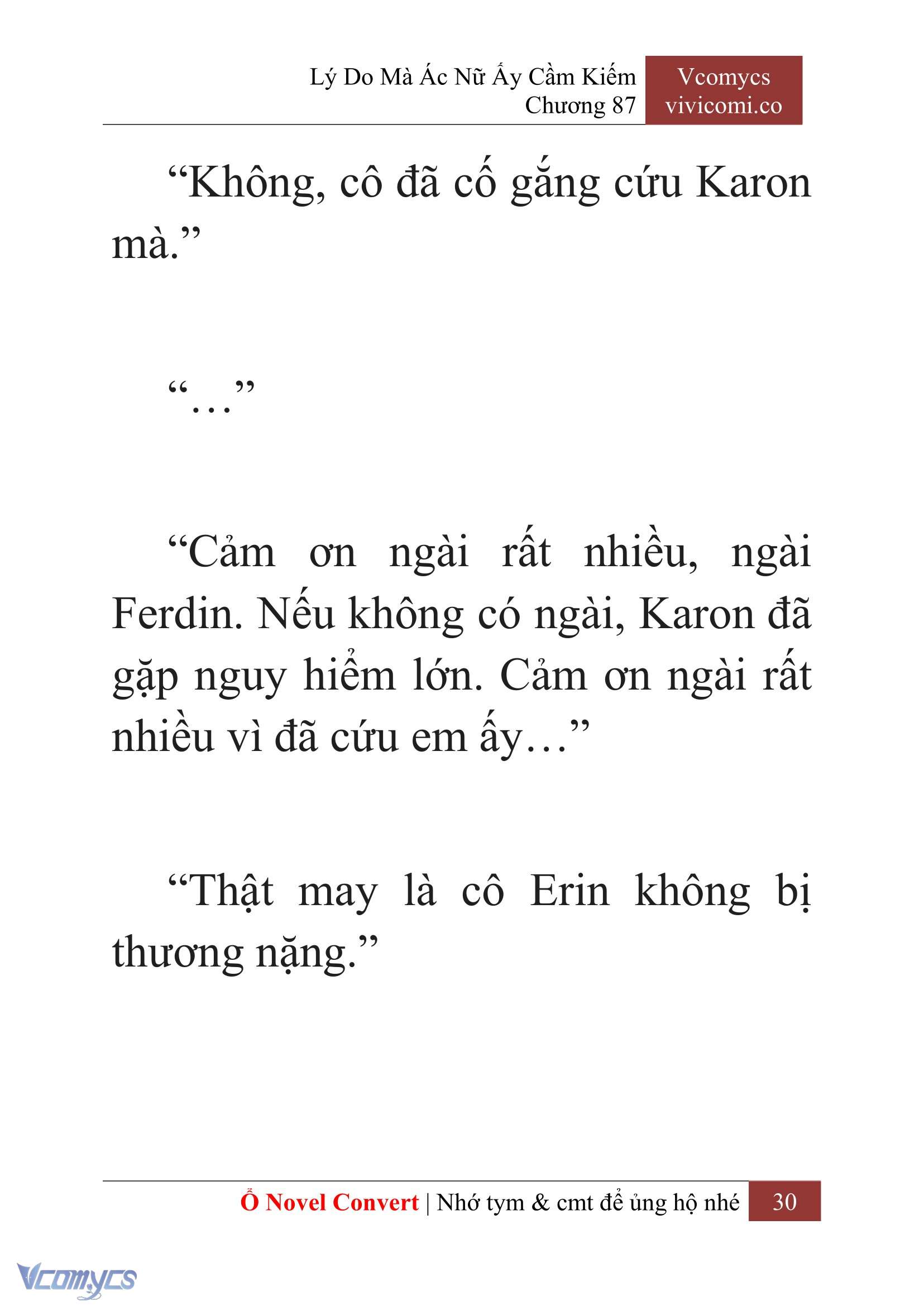 [Novel] Lý Do Mà Ác Nữ Ấy Cầm Kiếm Chapter 87 - Trang 33