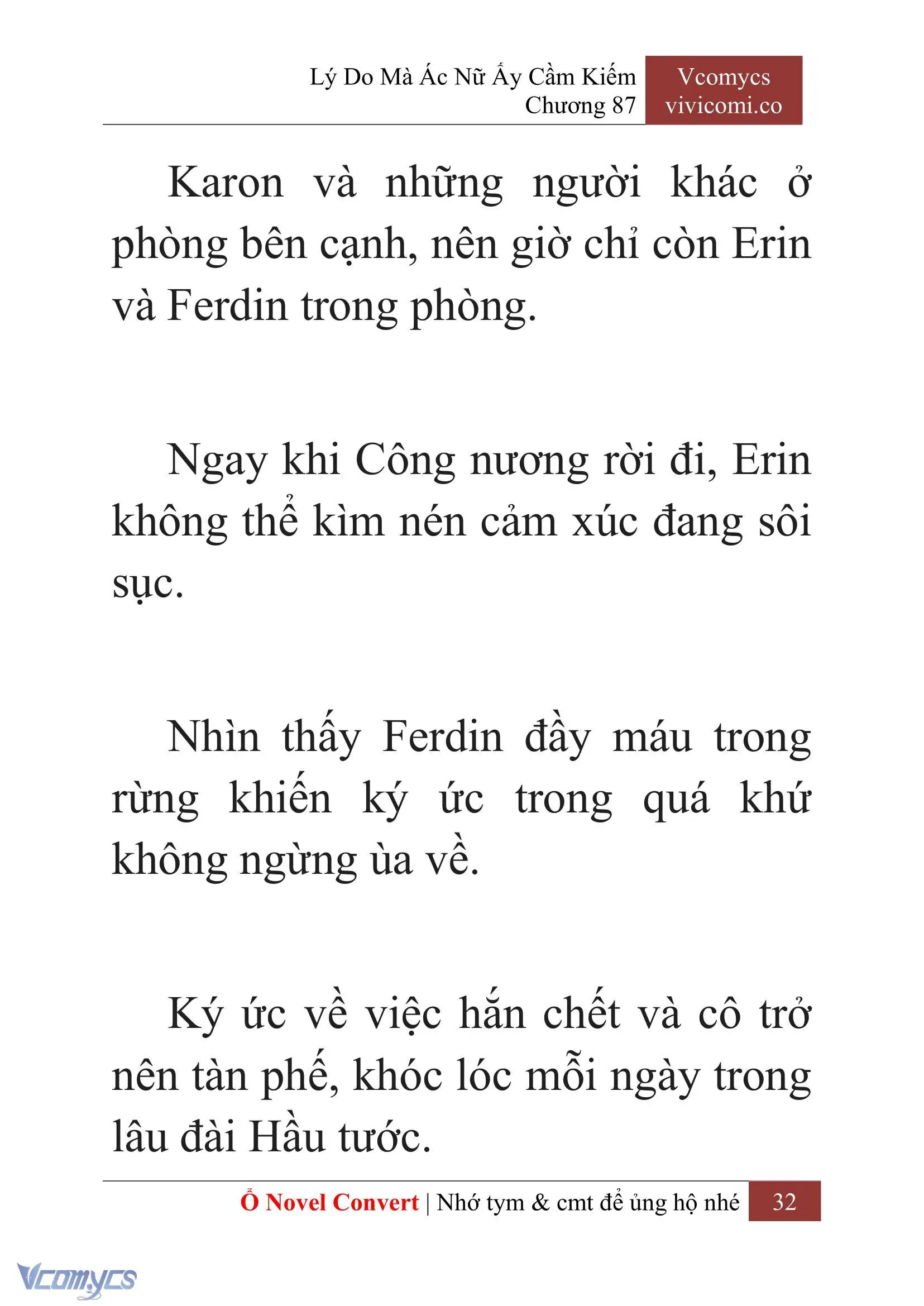 [Novel] Lý Do Mà Ác Nữ Ấy Cầm Kiếm Chapter 87 - Trang 35