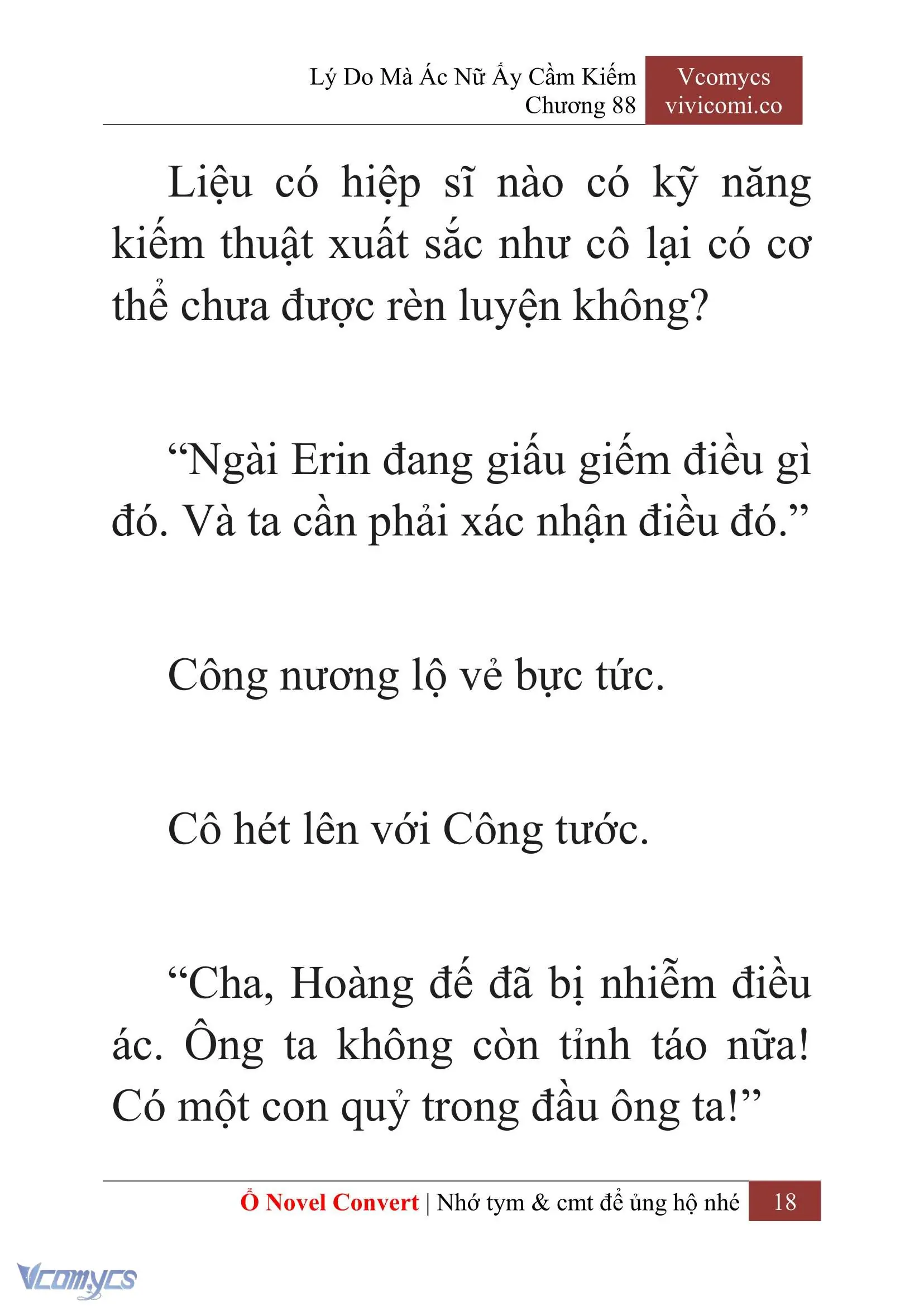 [Novel] Lý Do Mà Ác Nữ Ấy Cầm Kiếm Chapter 88 - Trang 21