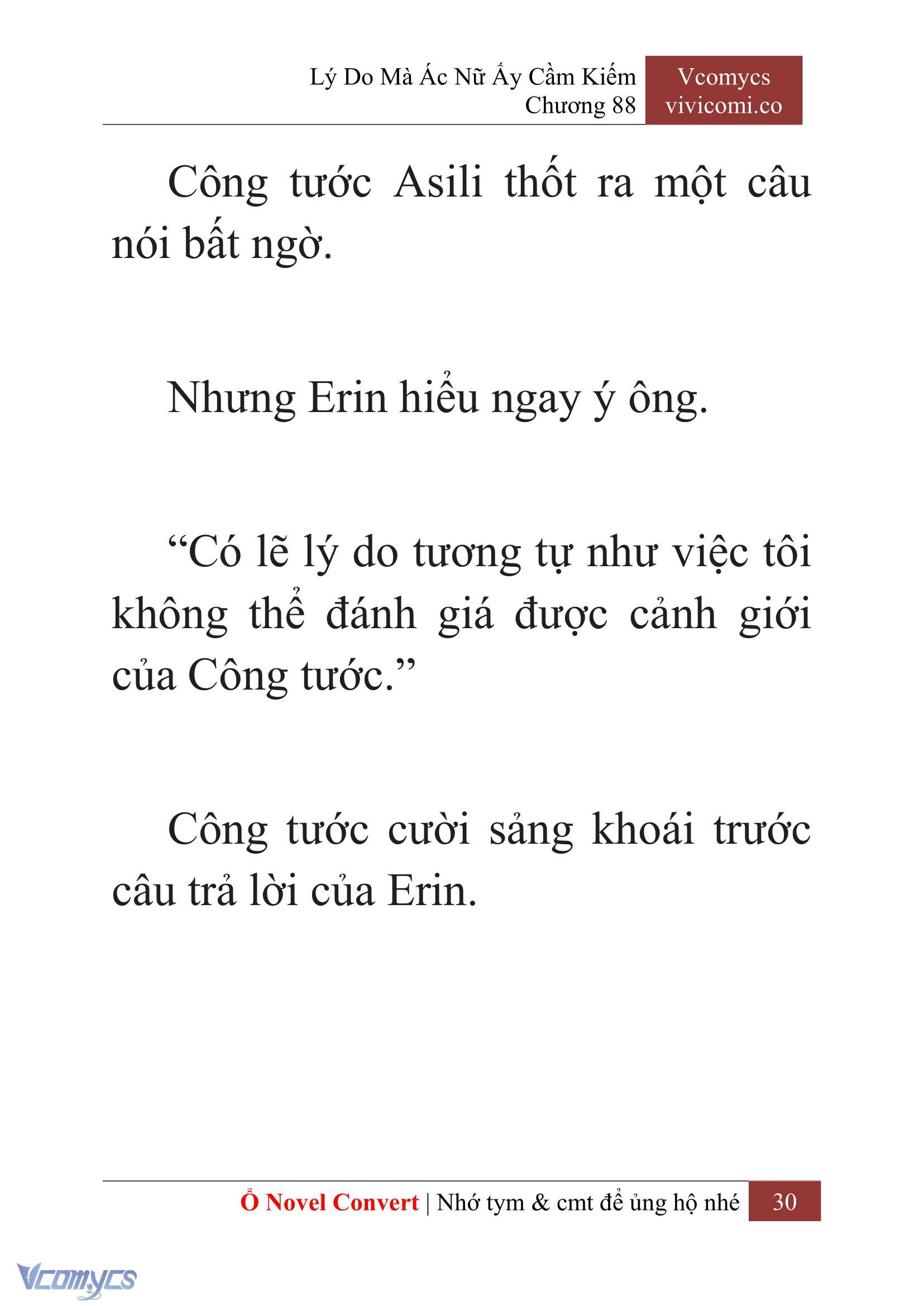 [Novel] Lý Do Mà Ác Nữ Ấy Cầm Kiếm Chapter 88 - Trang 33