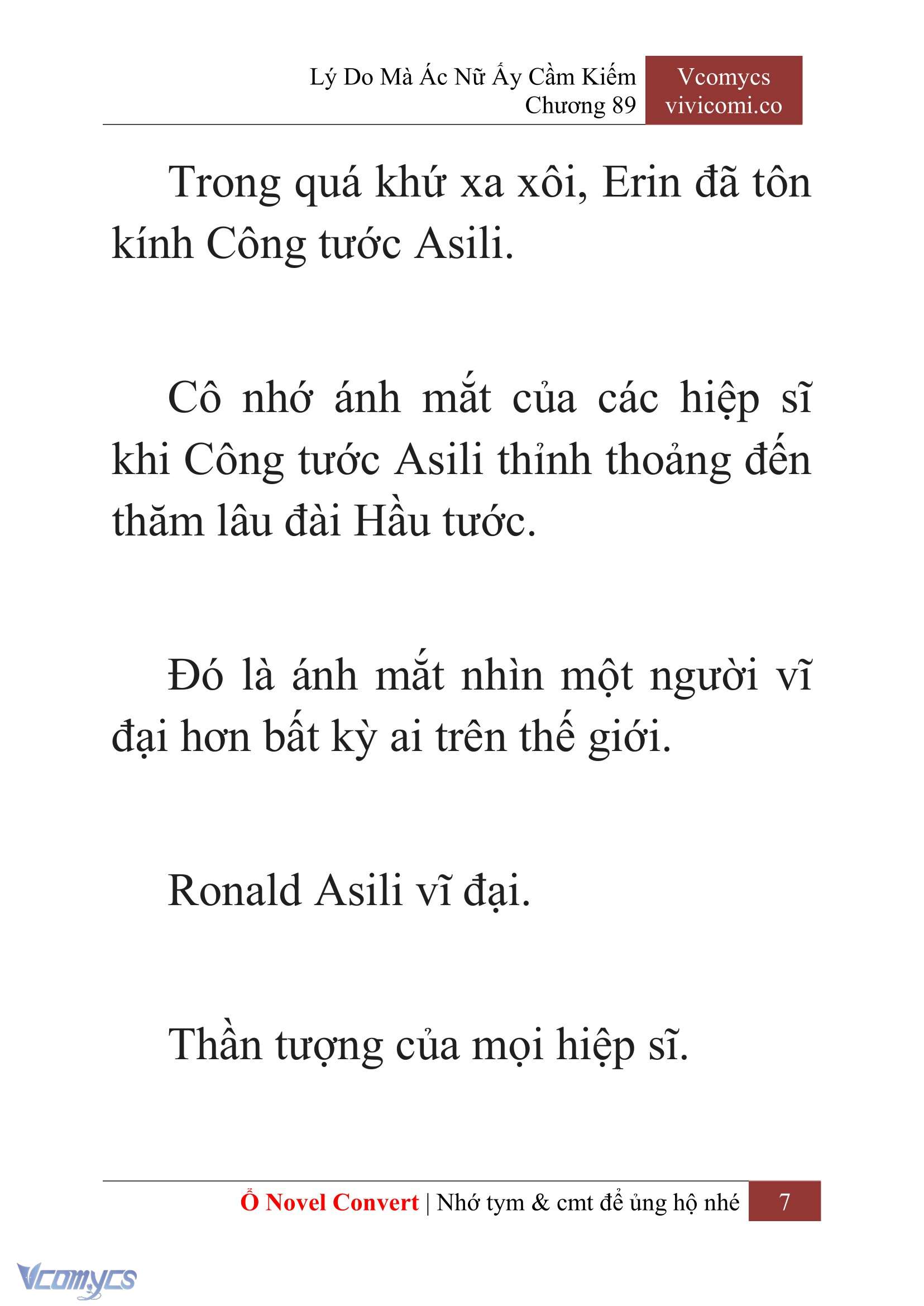 [Novel] Lý Do Mà Ác Nữ Ấy Cầm Kiếm Chapter 89 - Trang 10