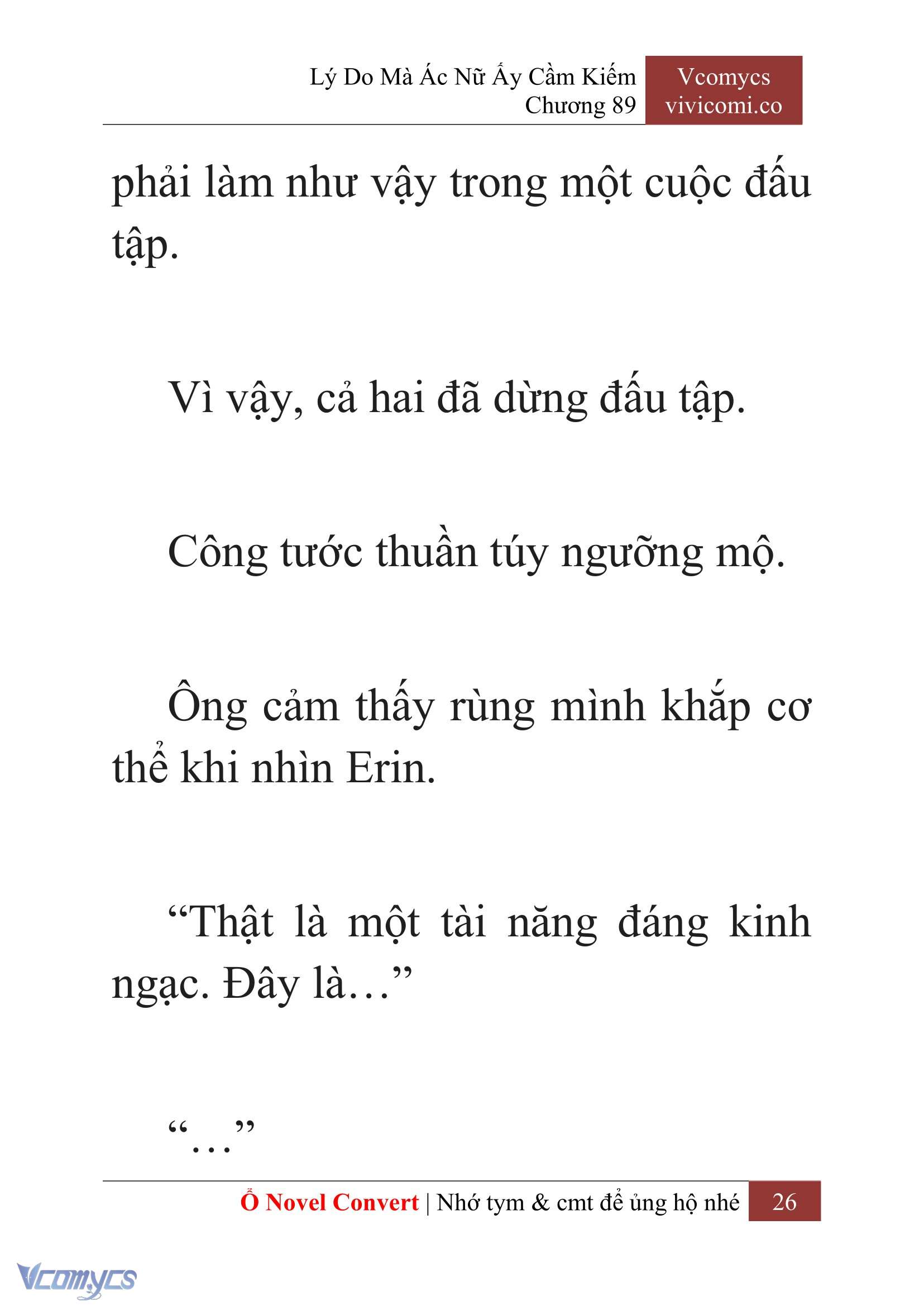 [Novel] Lý Do Mà Ác Nữ Ấy Cầm Kiếm Chapter 89 - Trang 29