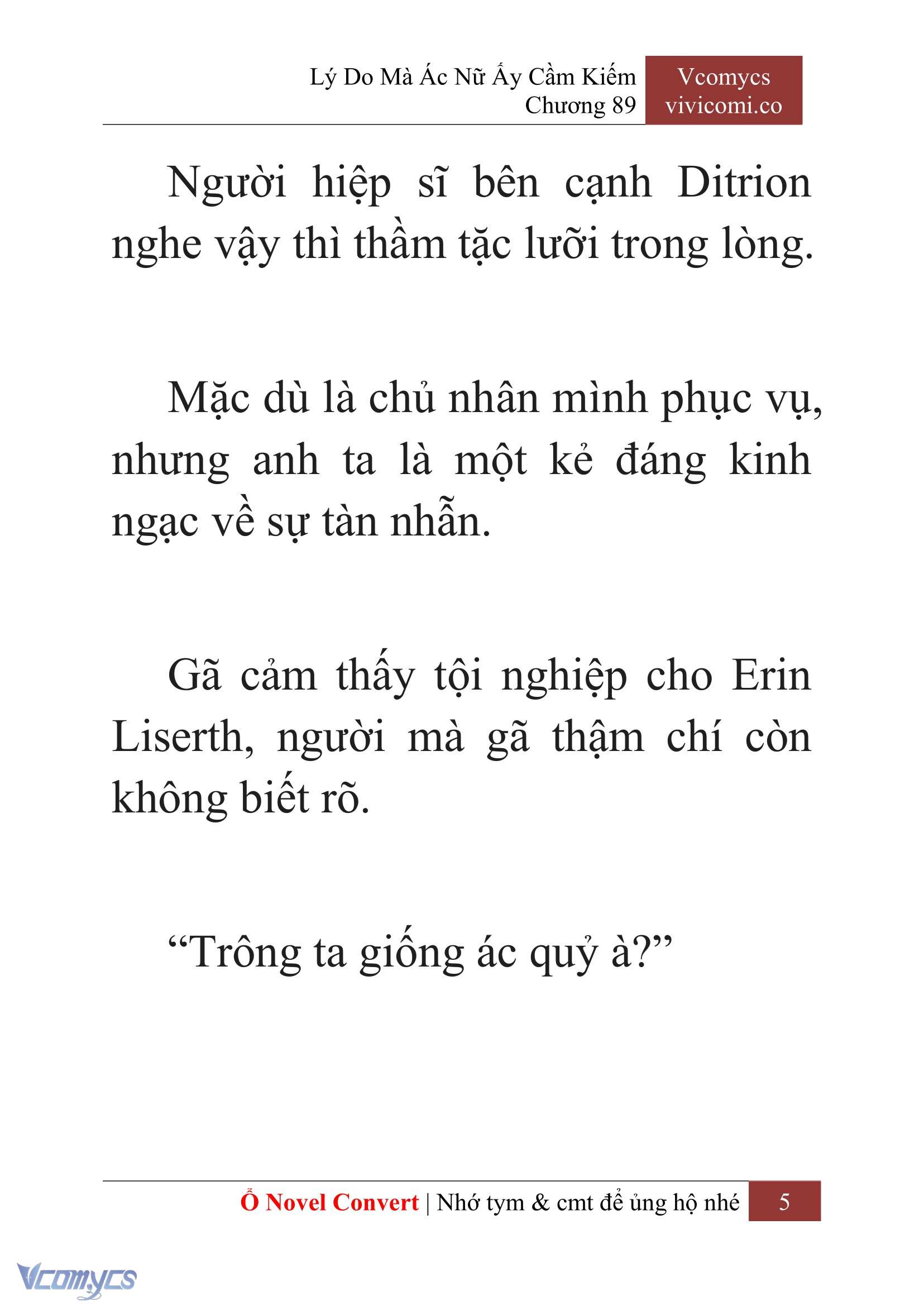 [Novel] Lý Do Mà Ác Nữ Ấy Cầm Kiếm Chapter 89 - Trang 8
