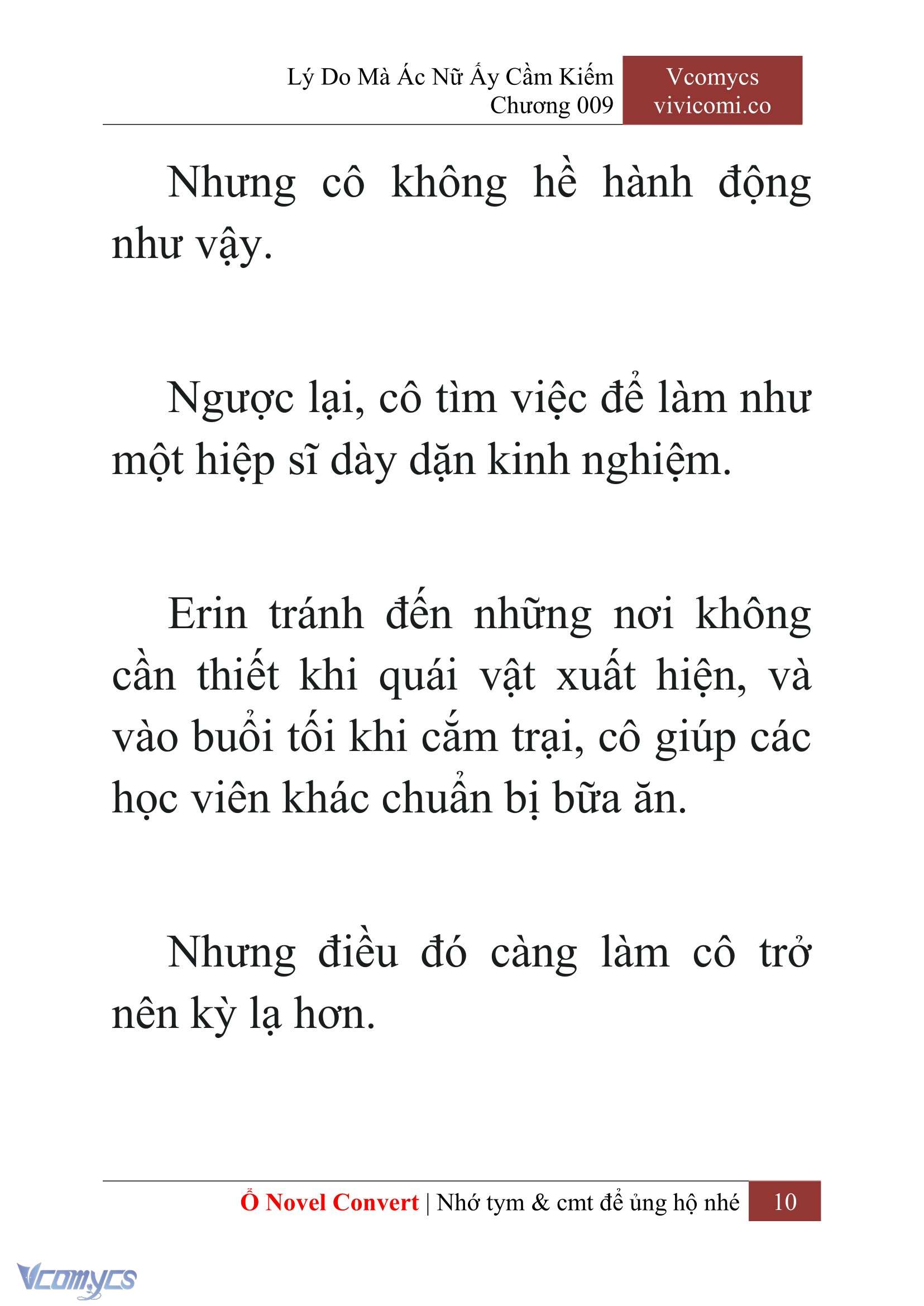[Novel] Lý Do Mà Ác Nữ Ấy Cầm Kiếm Chapter 9 - Trang 12
