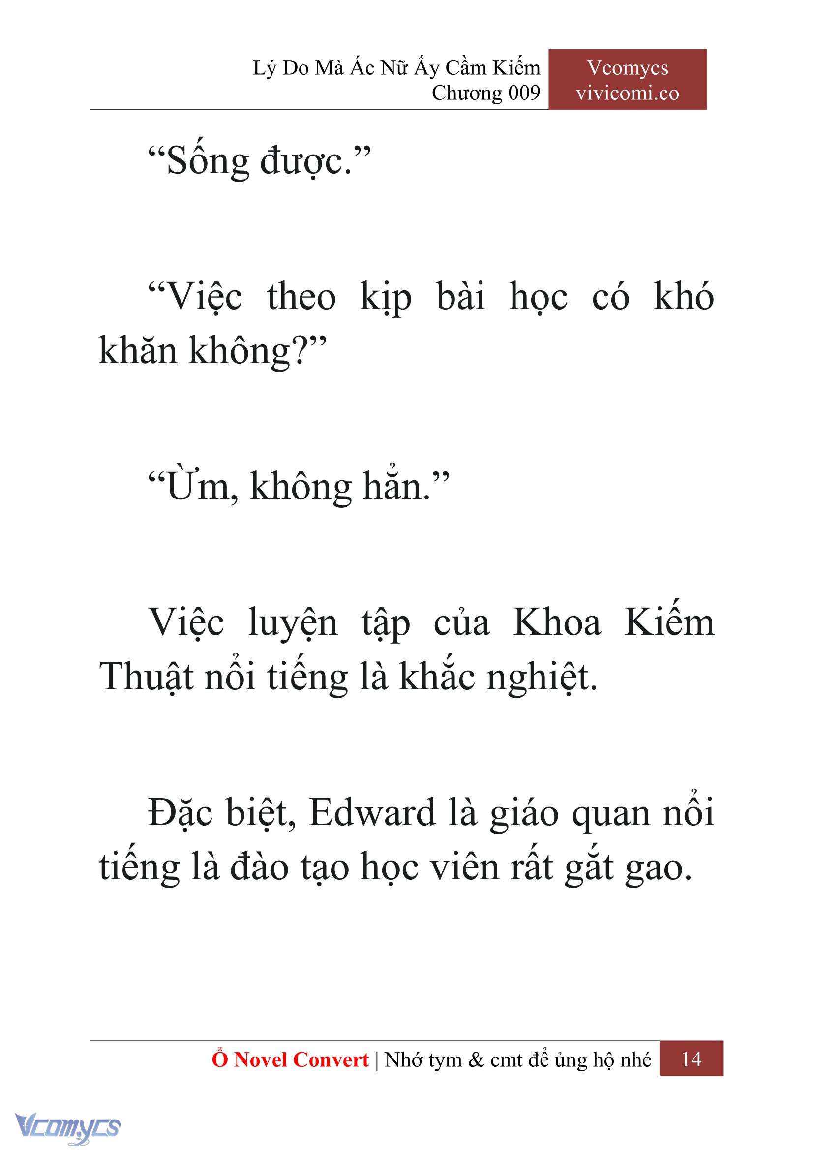 [Novel] Lý Do Mà Ác Nữ Ấy Cầm Kiếm Chapter 9 - Trang 16