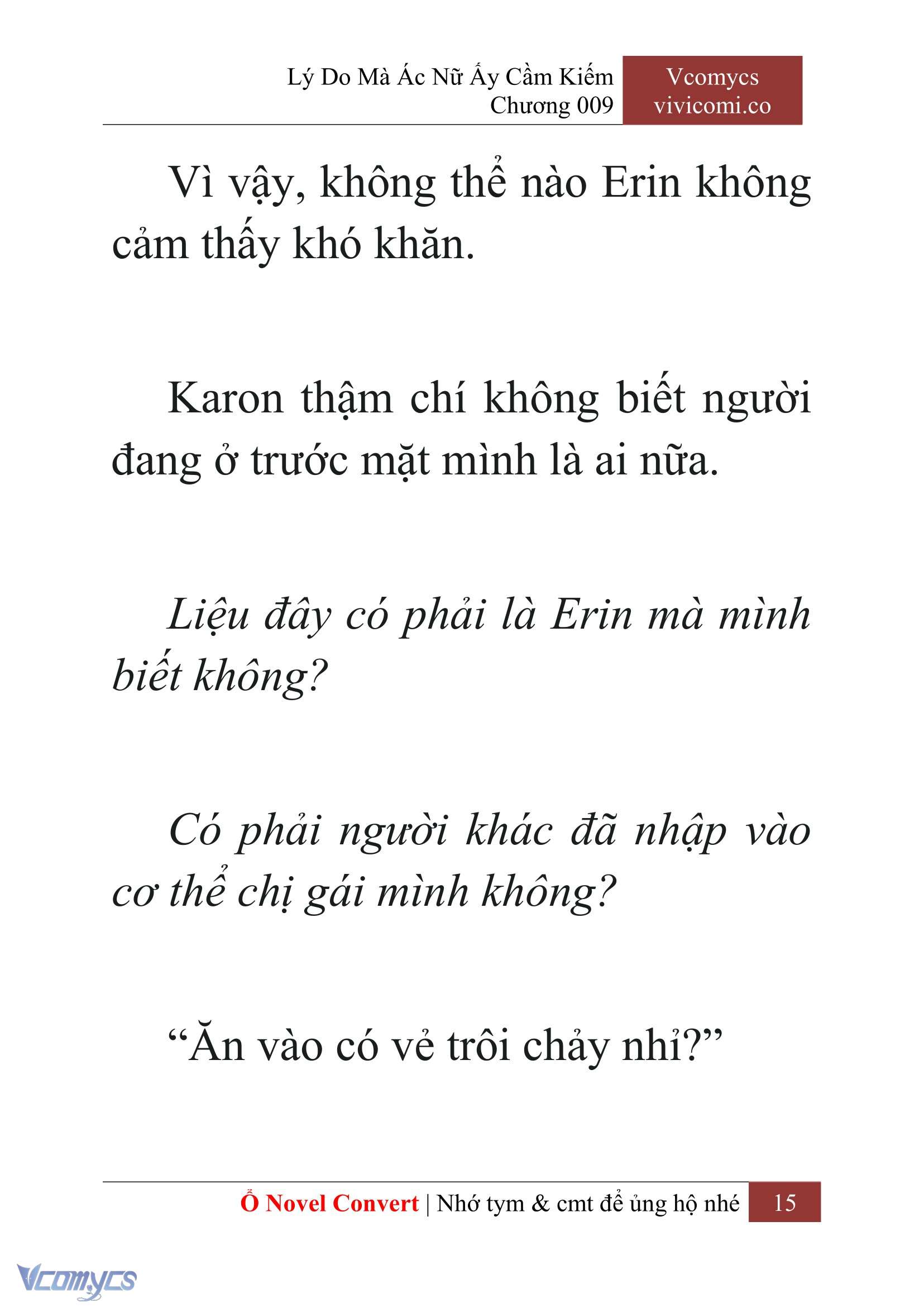 [Novel] Lý Do Mà Ác Nữ Ấy Cầm Kiếm Chapter 9 - Trang 17