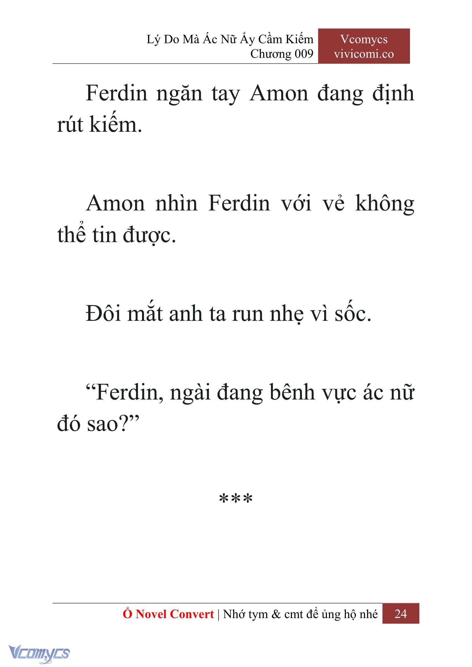 [Novel] Lý Do Mà Ác Nữ Ấy Cầm Kiếm Chapter 9 - Trang 26