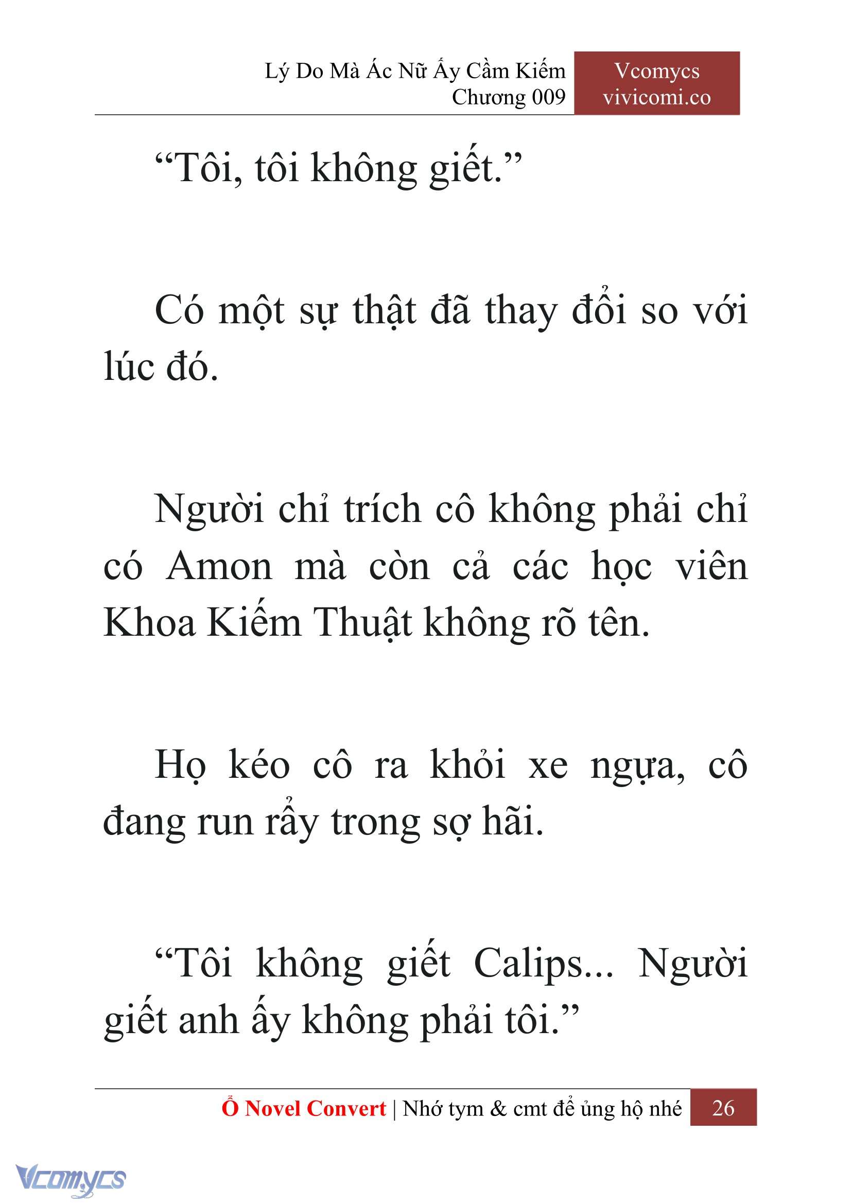 [Novel] Lý Do Mà Ác Nữ Ấy Cầm Kiếm Chapter 9 - Trang 28