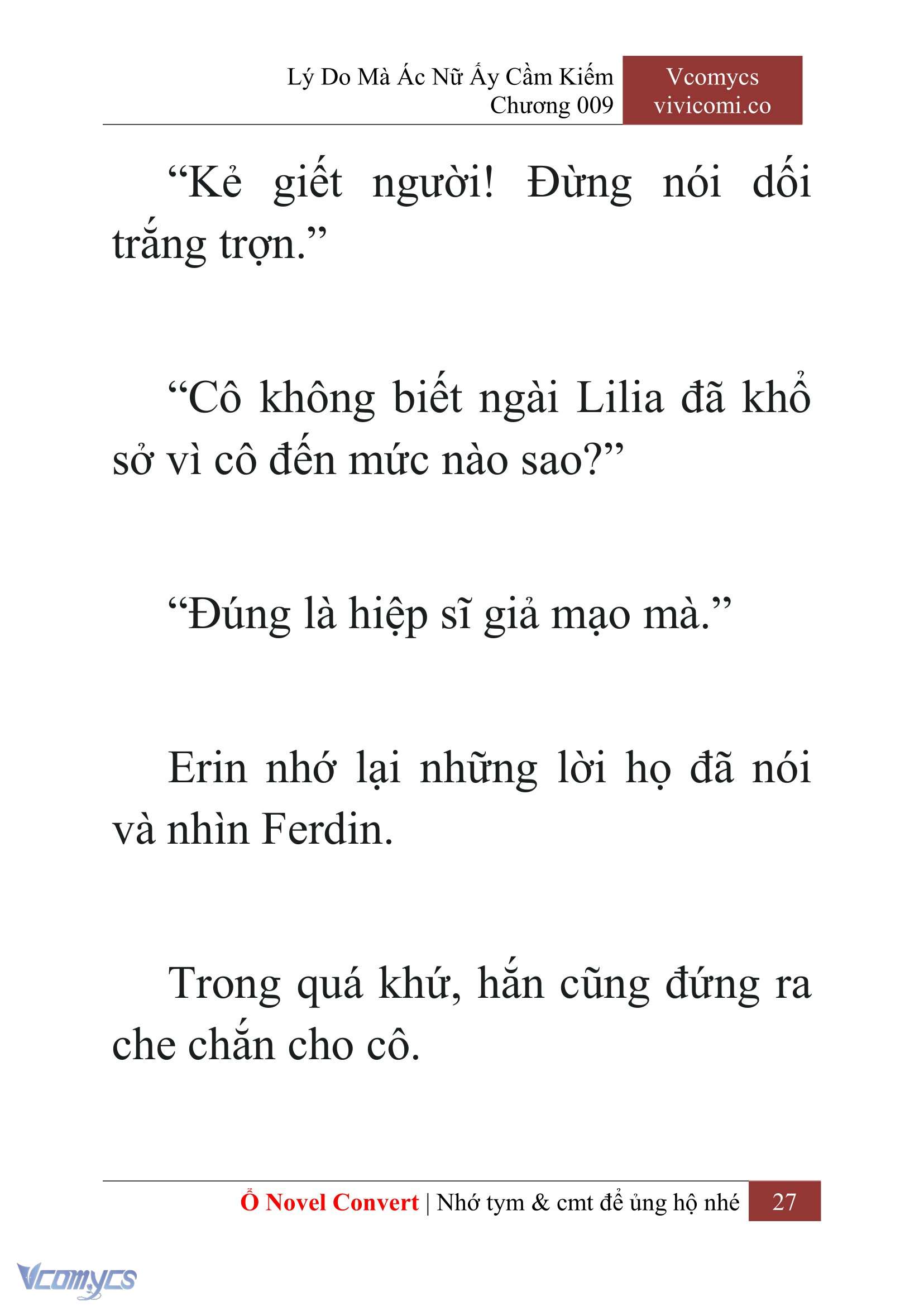 [Novel] Lý Do Mà Ác Nữ Ấy Cầm Kiếm Chapter 9 - Trang 29