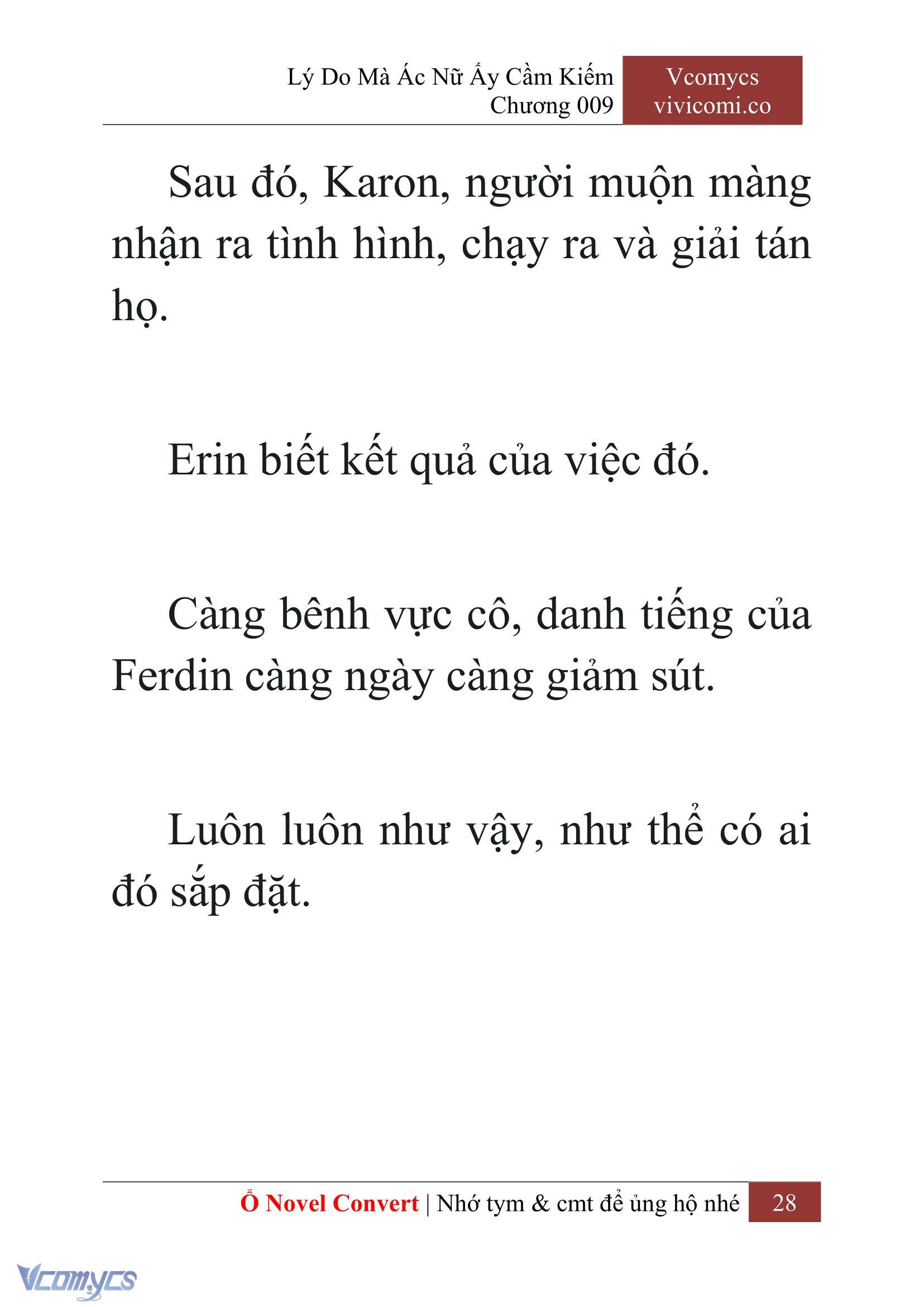 [Novel] Lý Do Mà Ác Nữ Ấy Cầm Kiếm Chapter 9 - Trang 30