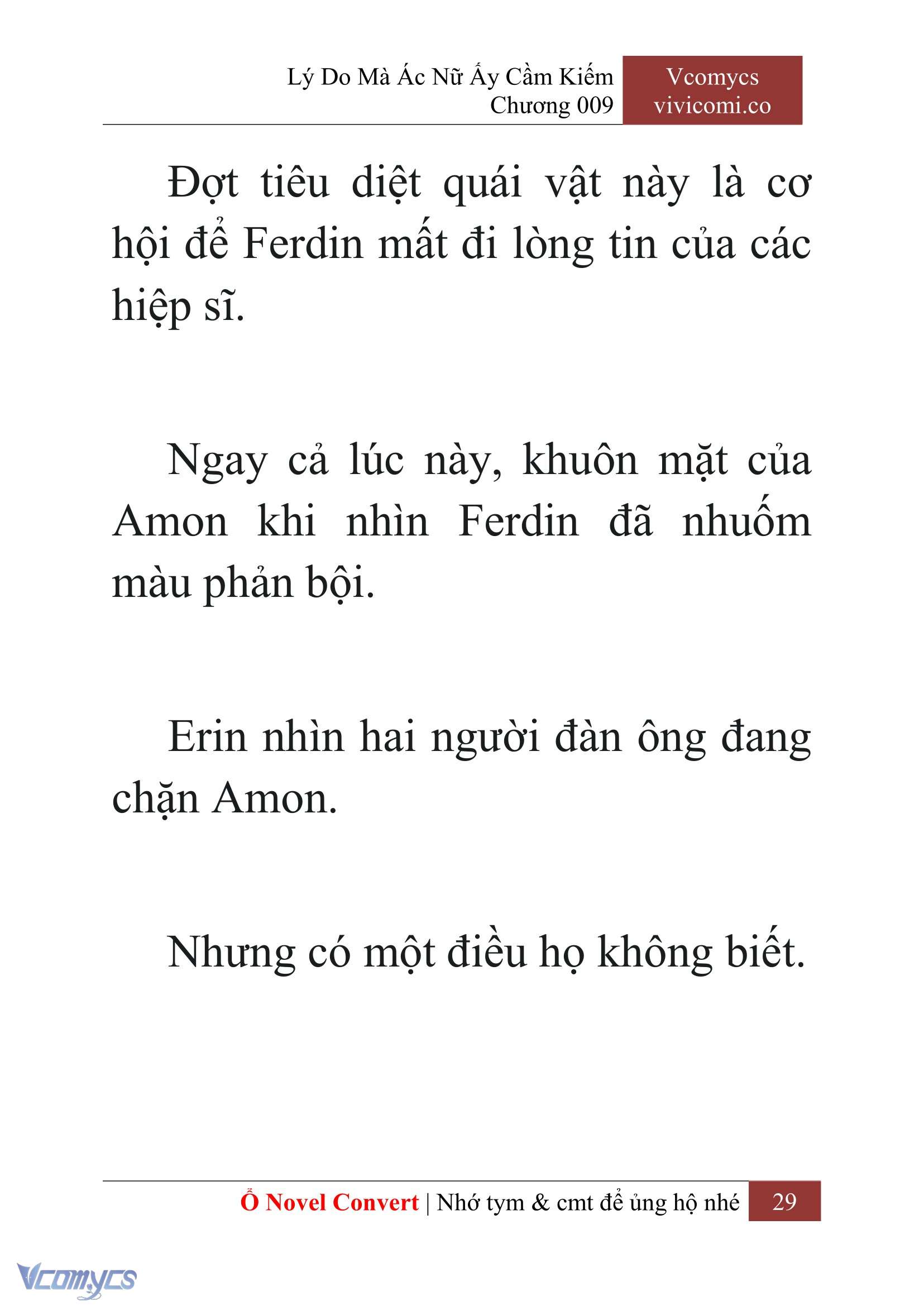 [Novel] Lý Do Mà Ác Nữ Ấy Cầm Kiếm Chapter 9 - Trang 31