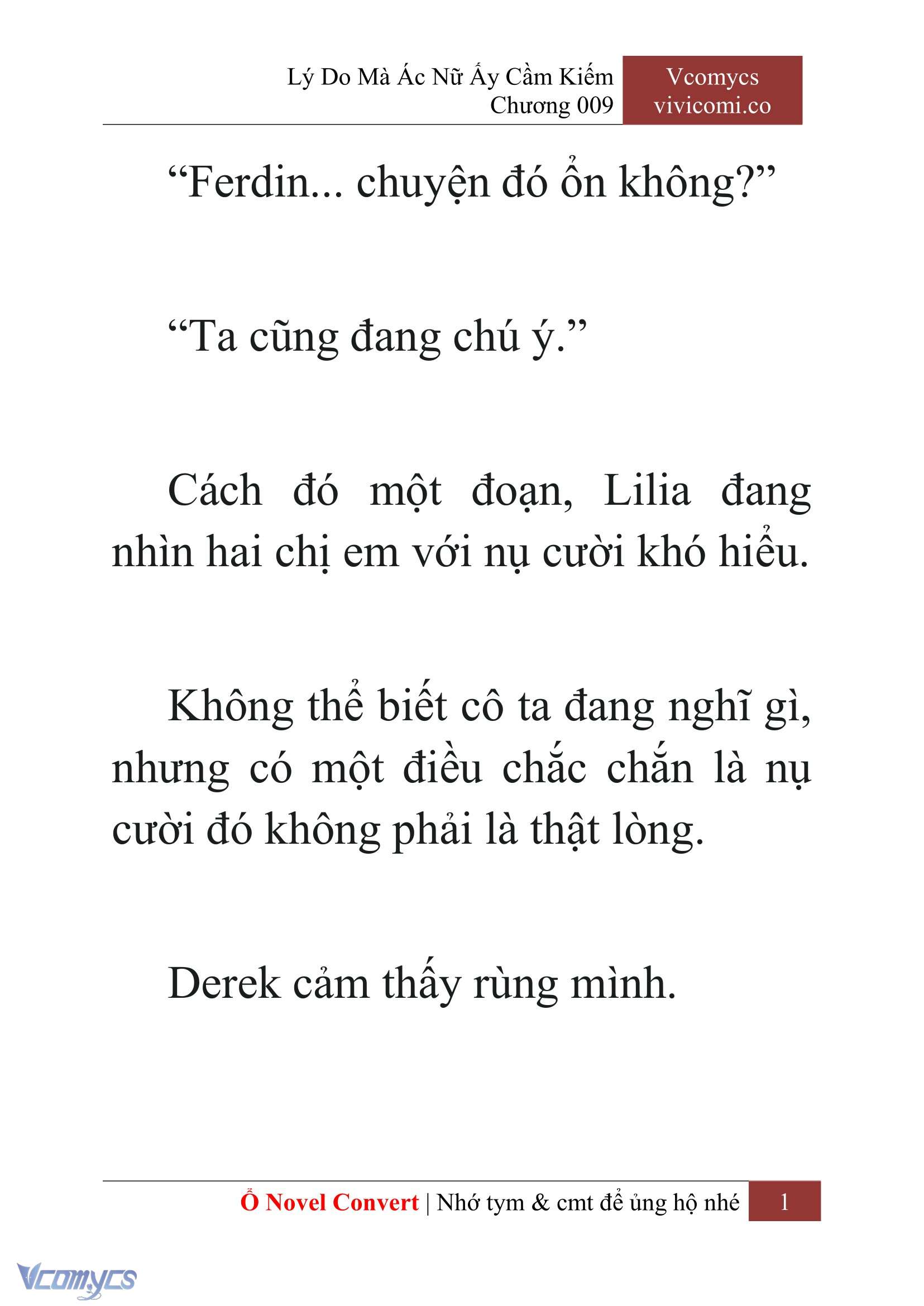 [Novel] Lý Do Mà Ác Nữ Ấy Cầm Kiếm Chapter 9 - Trang 4