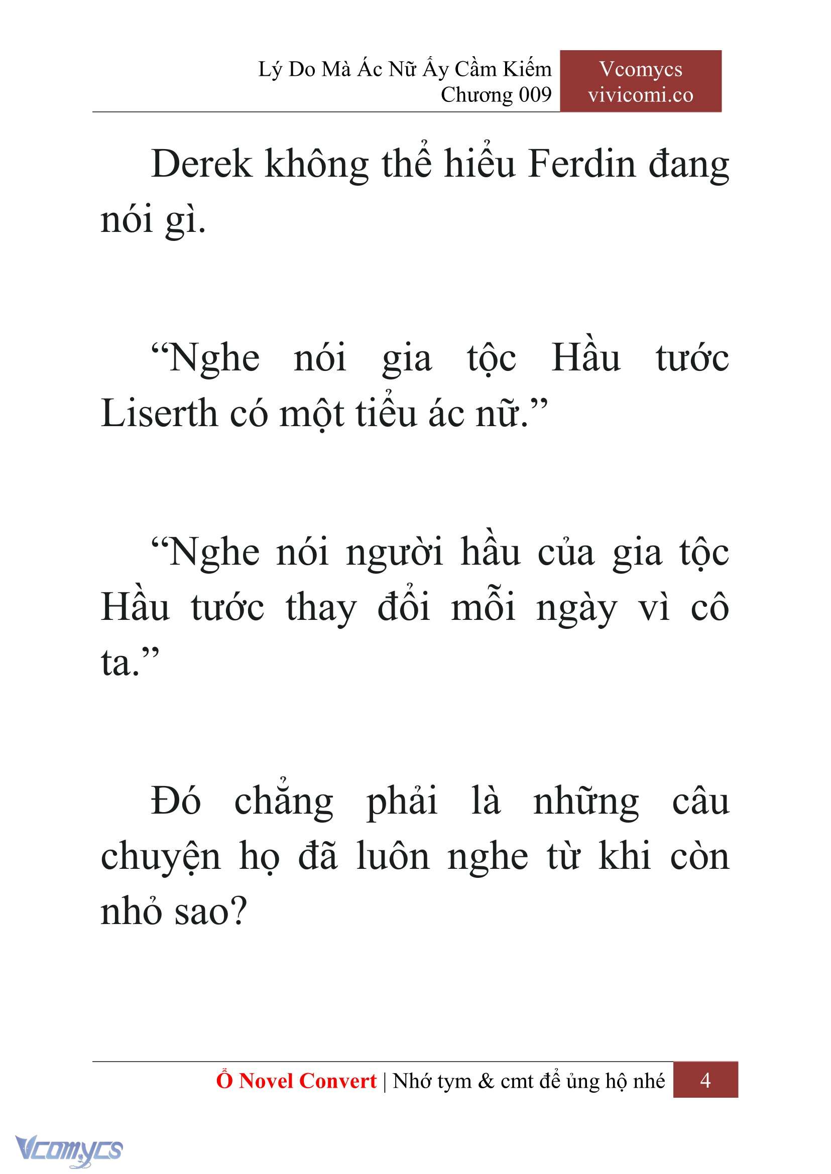 [Novel] Lý Do Mà Ác Nữ Ấy Cầm Kiếm Chapter 9 - Trang 6
