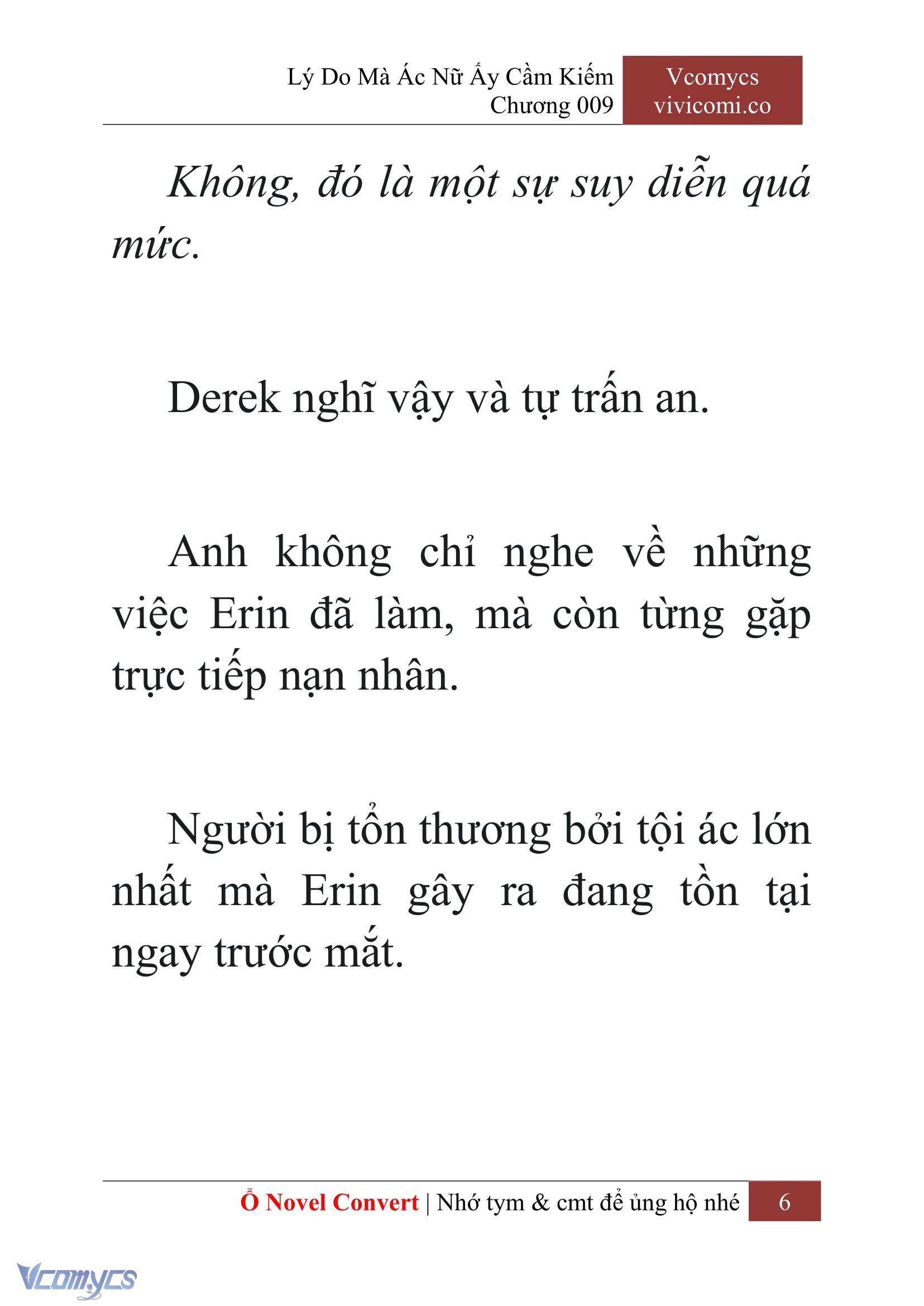 [Novel] Lý Do Mà Ác Nữ Ấy Cầm Kiếm Chapter 9 - Trang 8