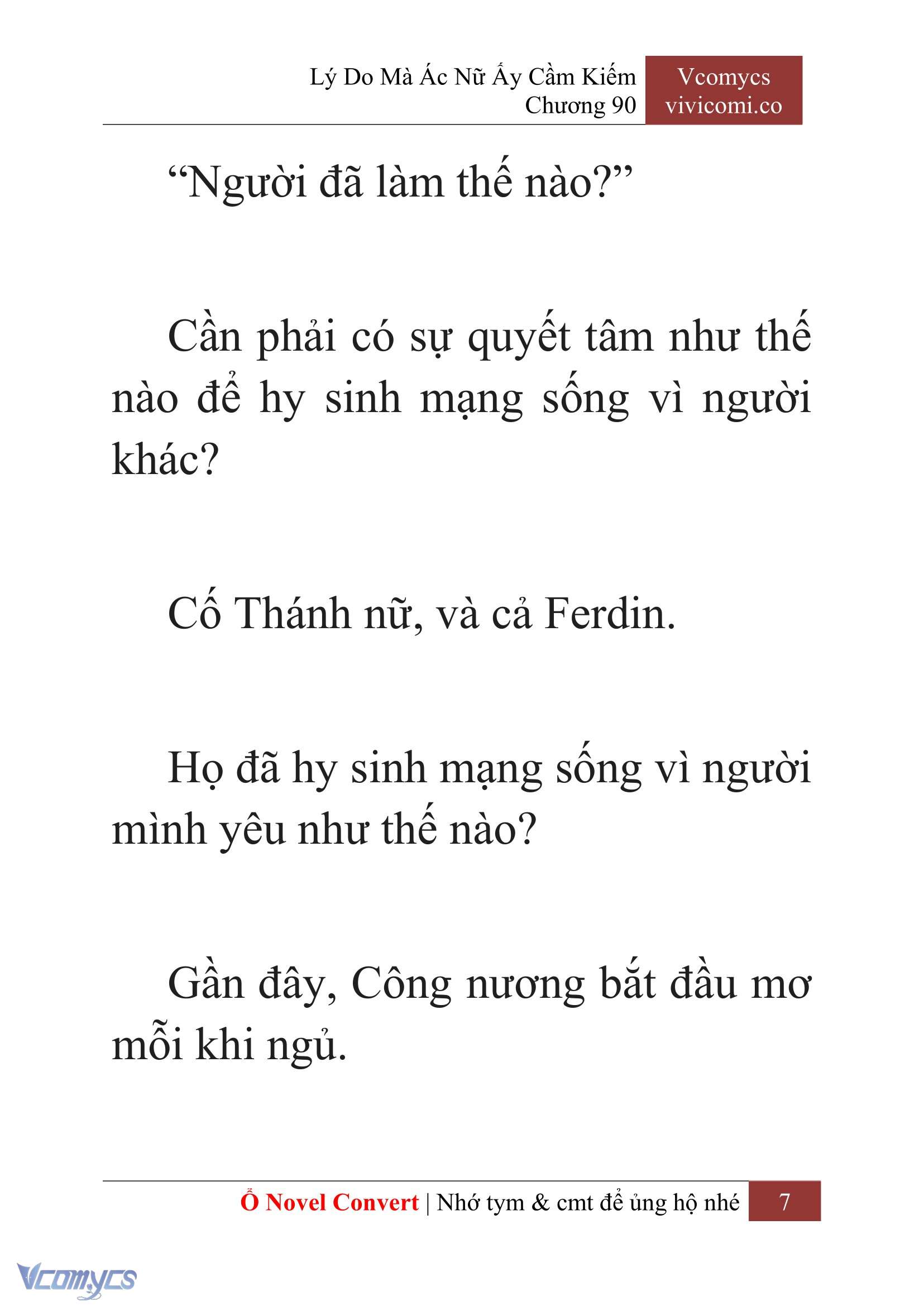 [Novel] Lý Do Mà Ác Nữ Ấy Cầm Kiếm Chapter 90 - Trang 10
