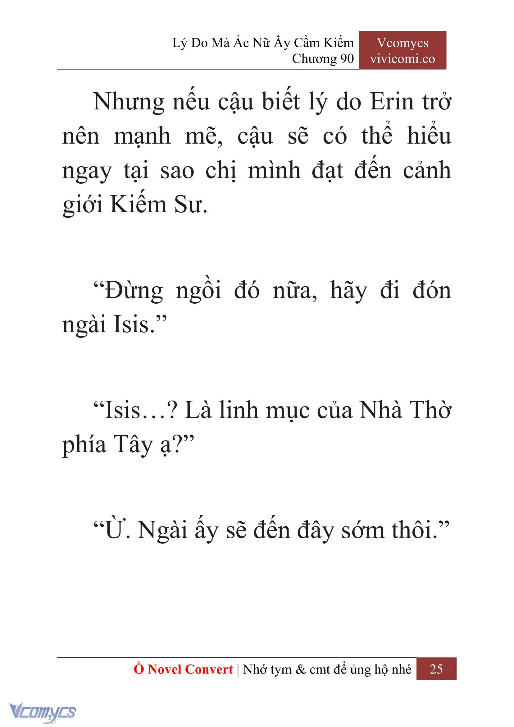 [Novel] Lý Do Mà Ác Nữ Ấy Cầm Kiếm Chapter 90 - Trang 28