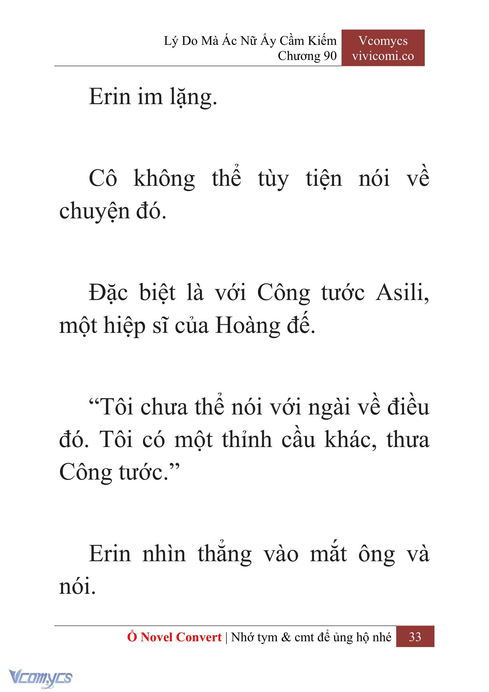 [Novel] Lý Do Mà Ác Nữ Ấy Cầm Kiếm Chapter 90 - Trang 36