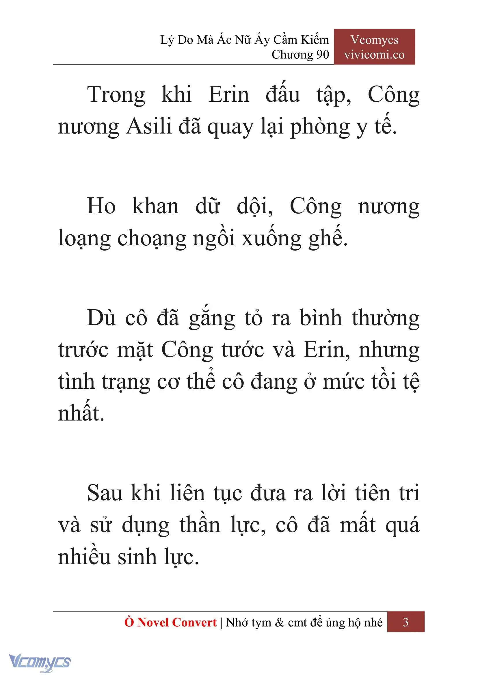 [Novel] Lý Do Mà Ác Nữ Ấy Cầm Kiếm Chapter 90 - Trang 6