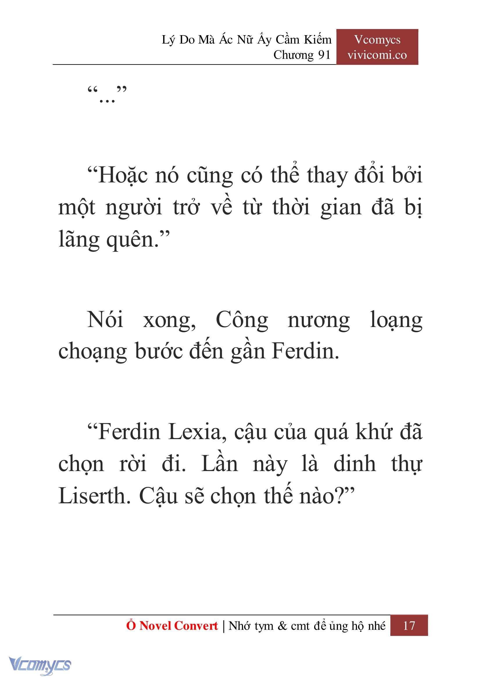 [Novel] Lý Do Mà Ác Nữ Ấy Cầm Kiếm Chapter 91 - Trang 20