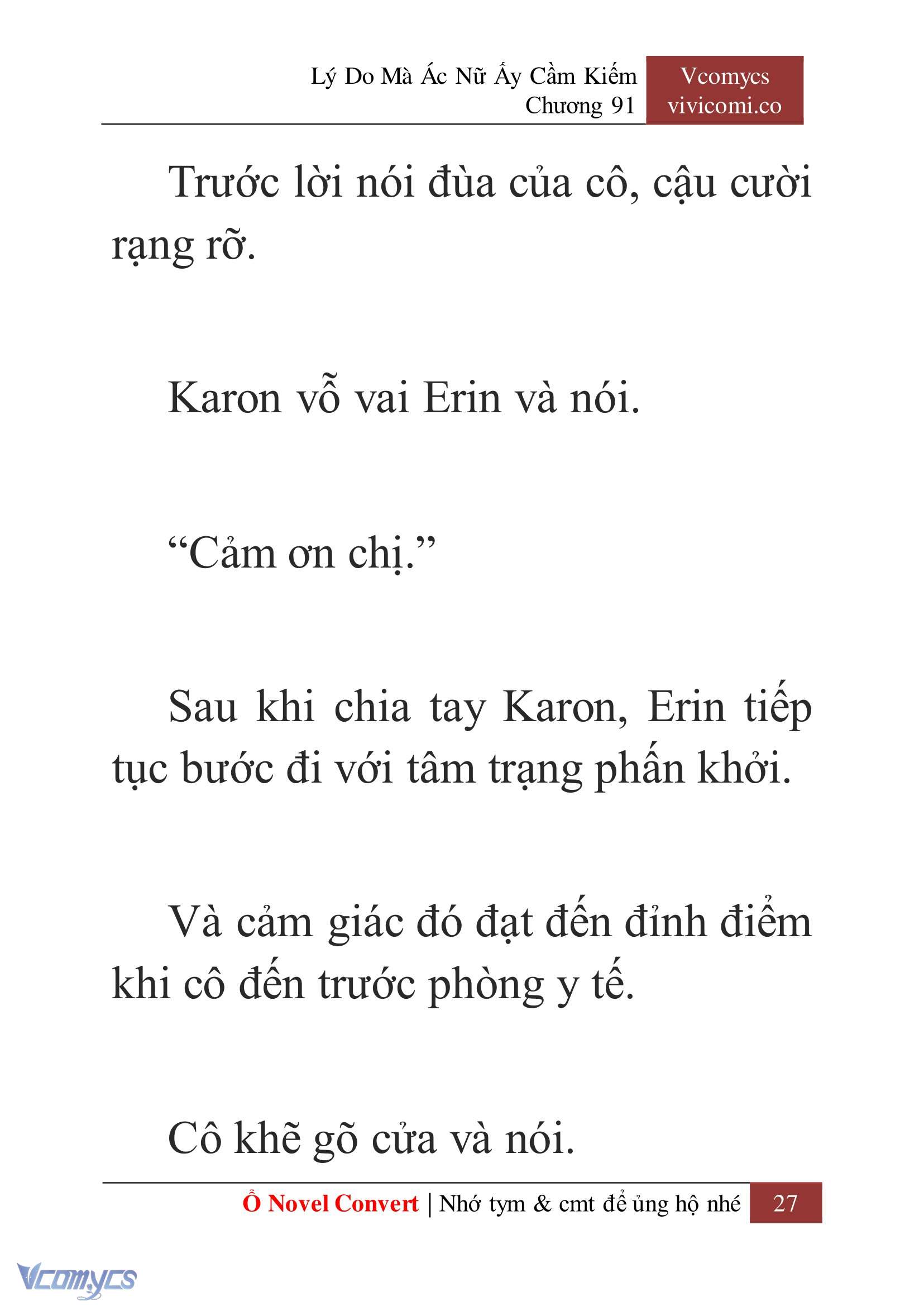[Novel] Lý Do Mà Ác Nữ Ấy Cầm Kiếm Chapter 91 - Trang 30