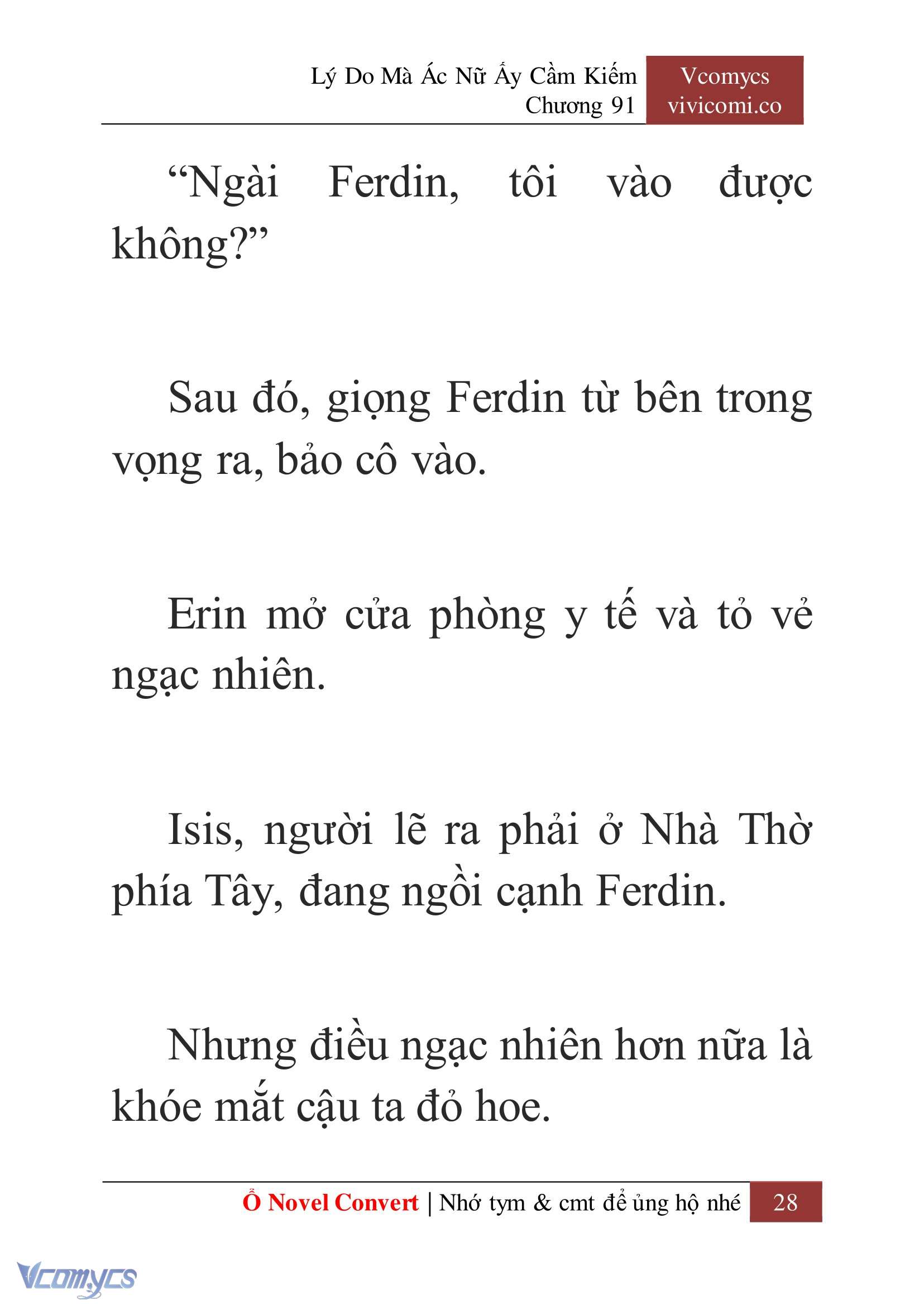 [Novel] Lý Do Mà Ác Nữ Ấy Cầm Kiếm Chapter 91 - Trang 31