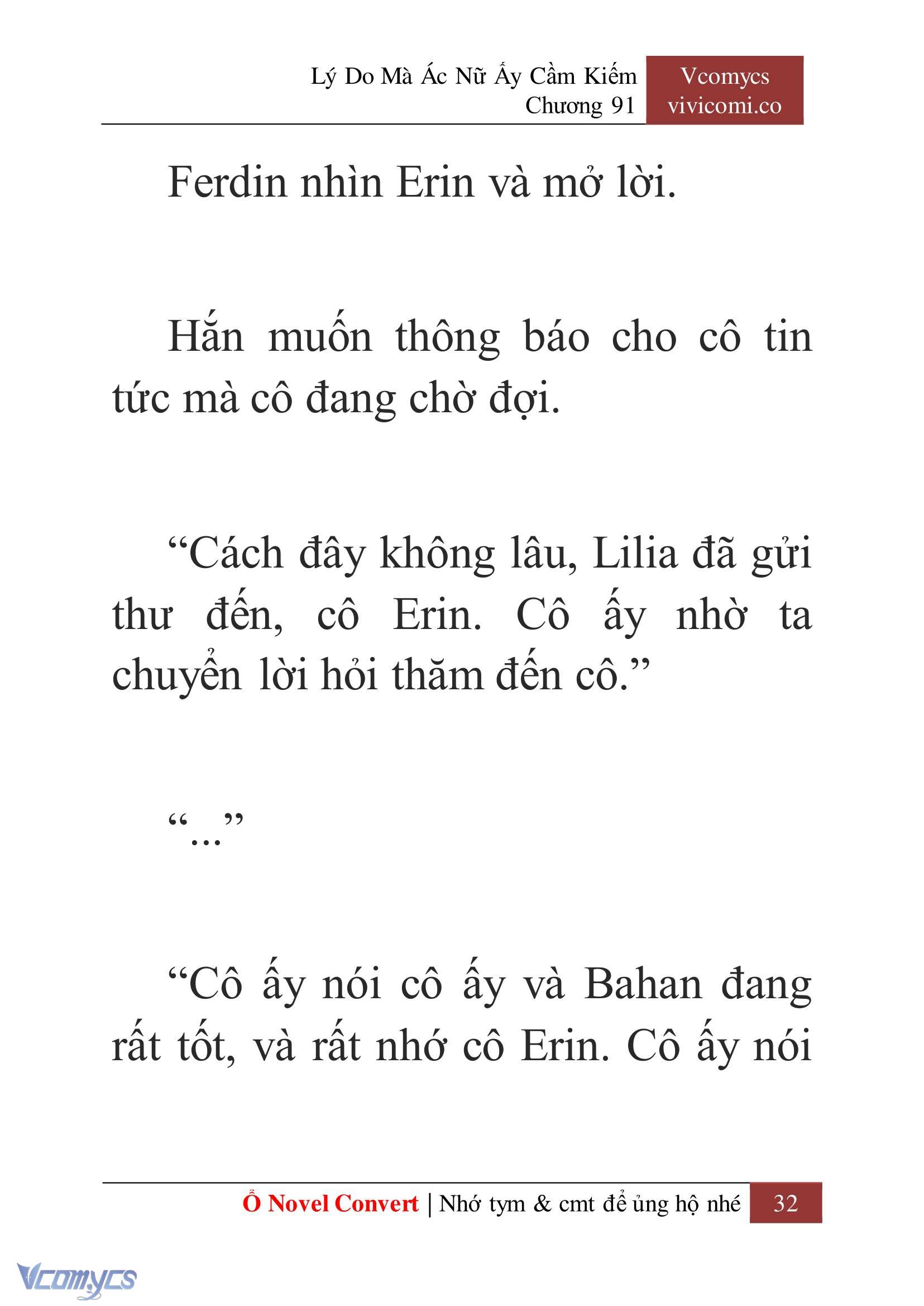 [Novel] Lý Do Mà Ác Nữ Ấy Cầm Kiếm Chapter 91 - Trang 35