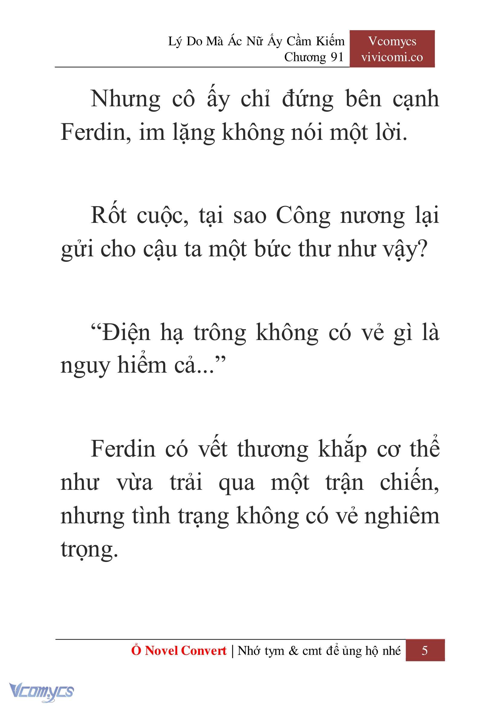 [Novel] Lý Do Mà Ác Nữ Ấy Cầm Kiếm Chapter 91 - Trang 8