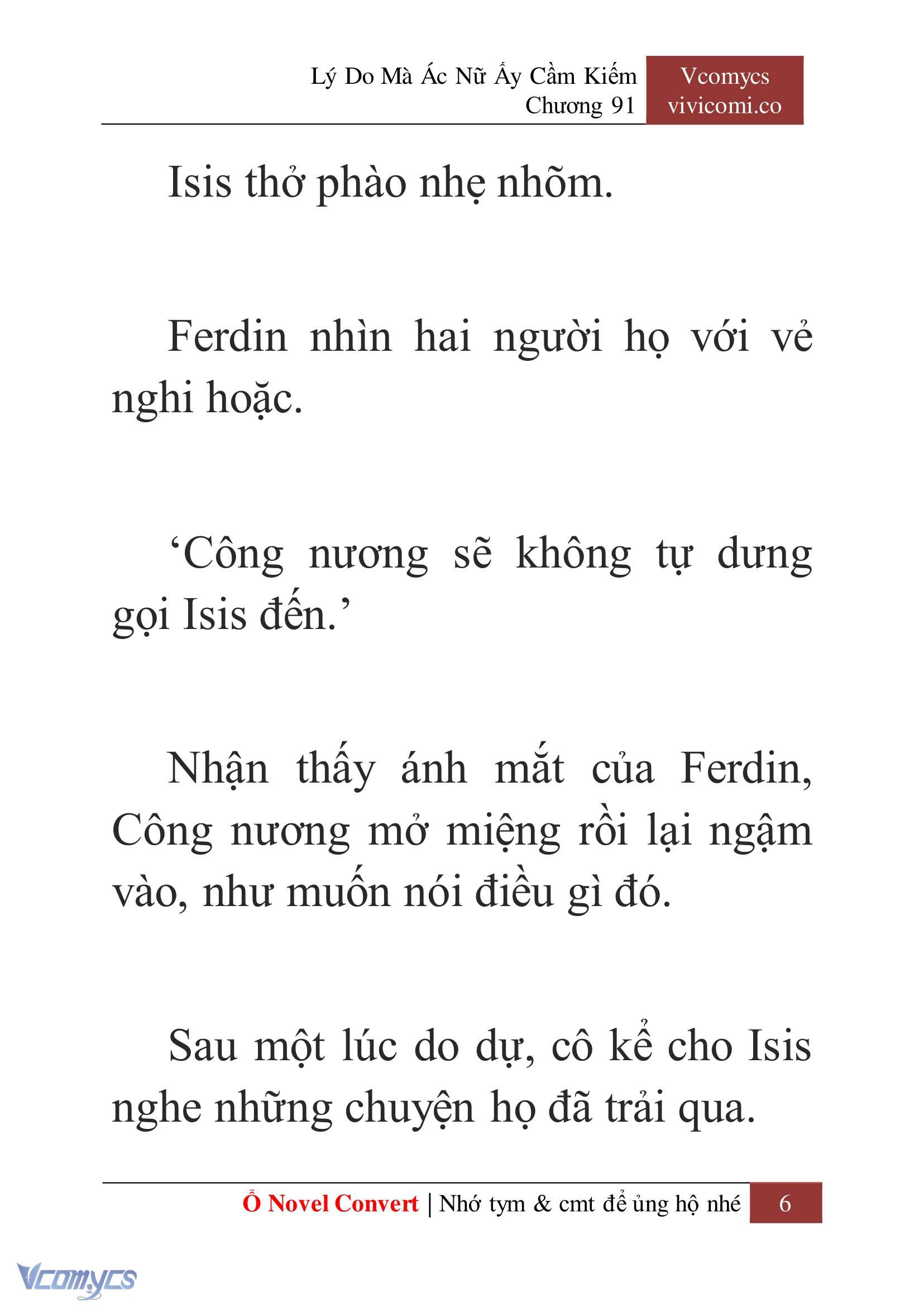 [Novel] Lý Do Mà Ác Nữ Ấy Cầm Kiếm Chapter 91 - Trang 9