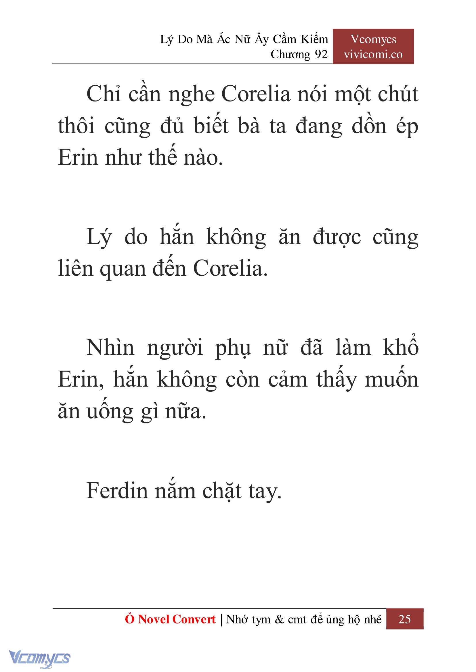 [Novel] Lý Do Mà Ác Nữ Ấy Cầm Kiếm Chapter 92 - Trang 28