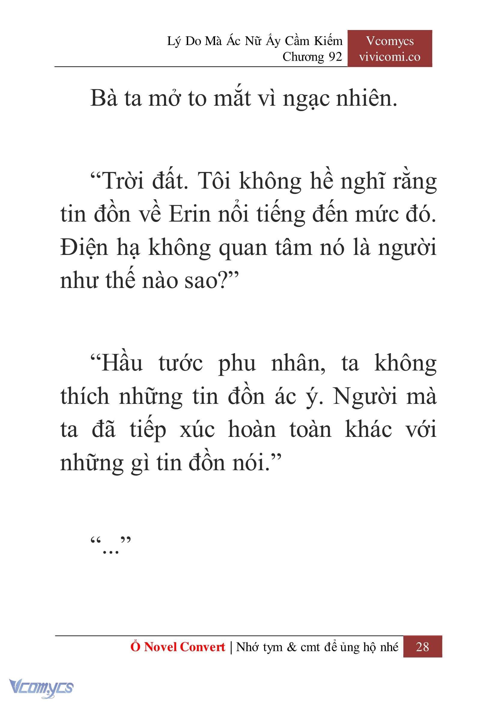 [Novel] Lý Do Mà Ác Nữ Ấy Cầm Kiếm Chapter 92 - Trang 31