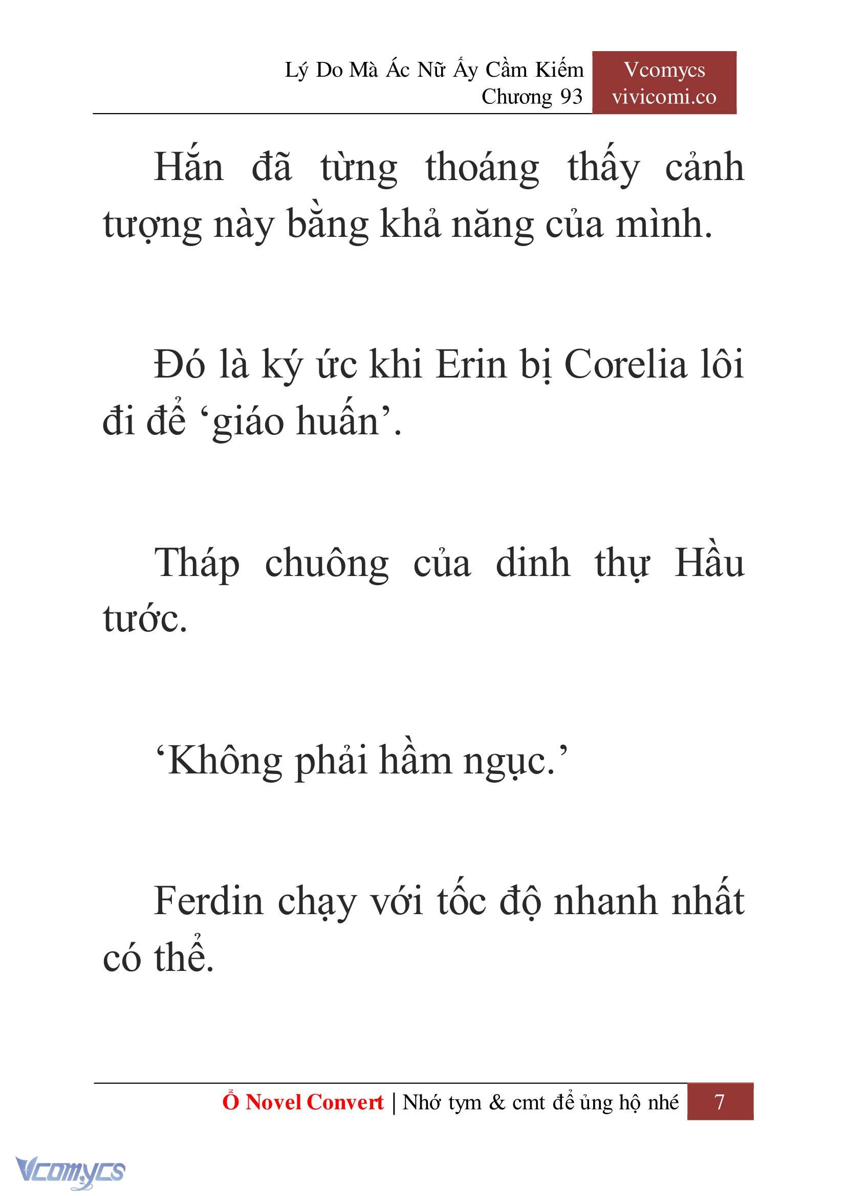 [Novel] Lý Do Mà Ác Nữ Ấy Cầm Kiếm Chapter 93 - Trang 10