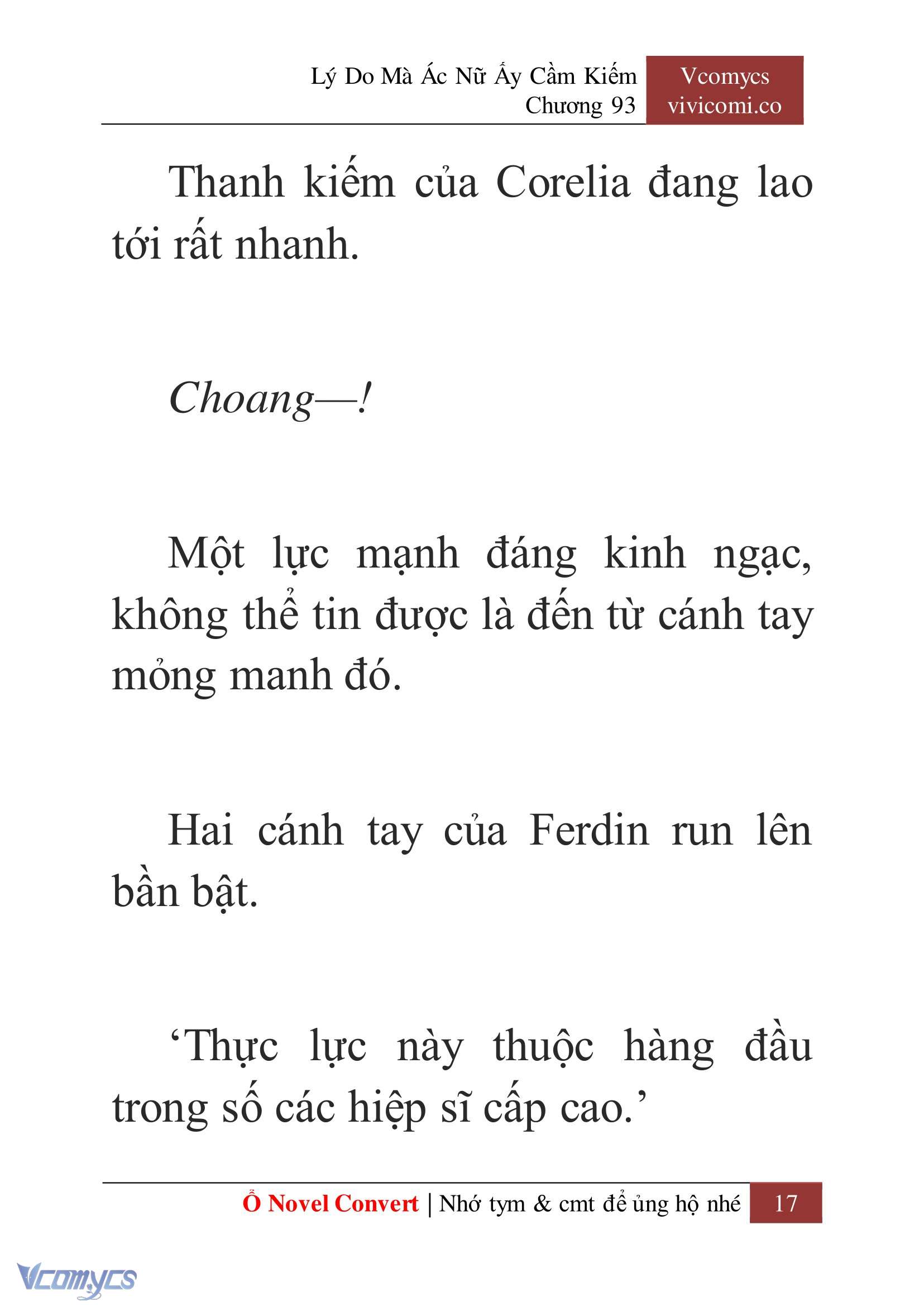 [Novel] Lý Do Mà Ác Nữ Ấy Cầm Kiếm Chapter 93 - Trang 20