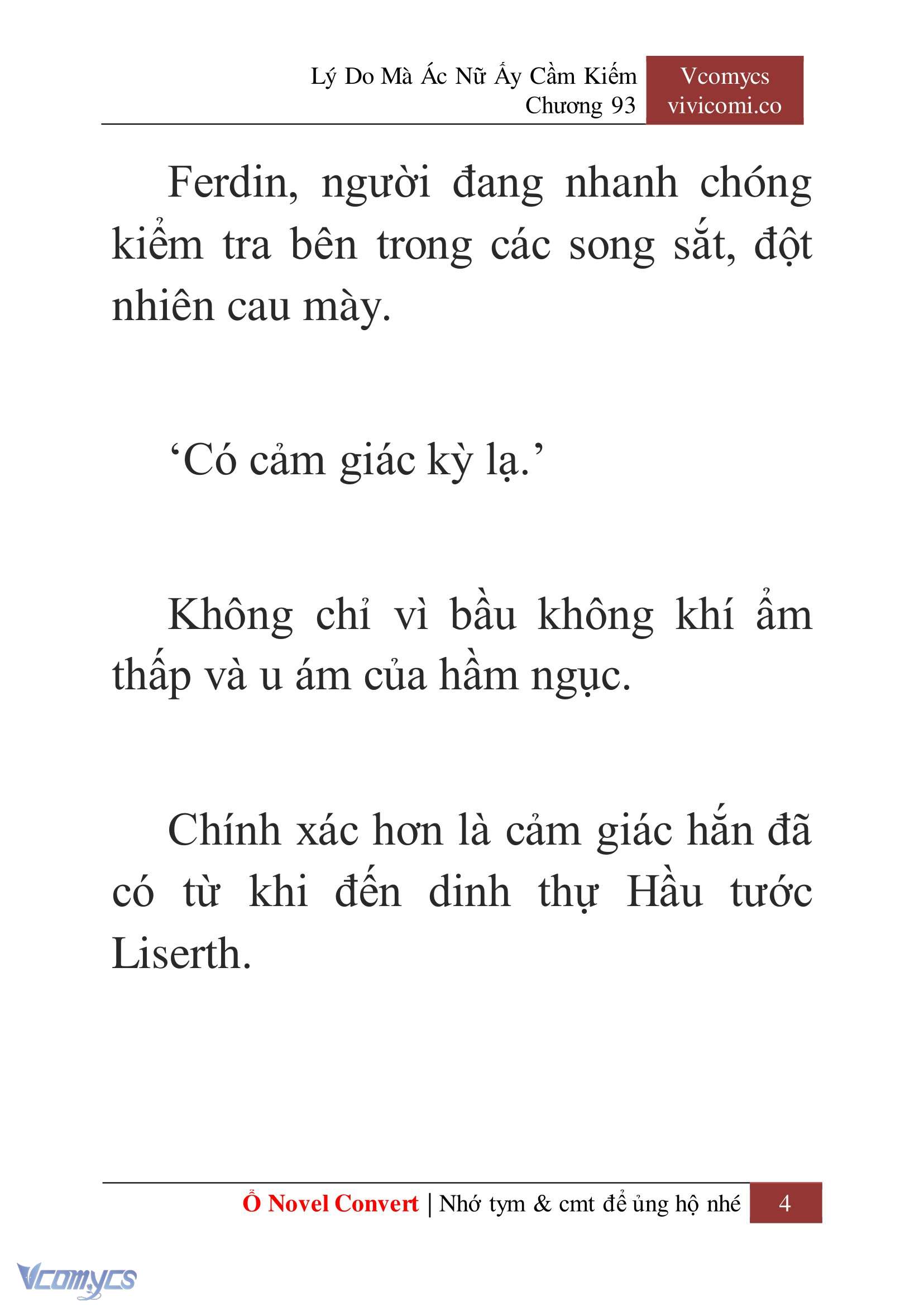 [Novel] Lý Do Mà Ác Nữ Ấy Cầm Kiếm Chapter 93 - Trang 7