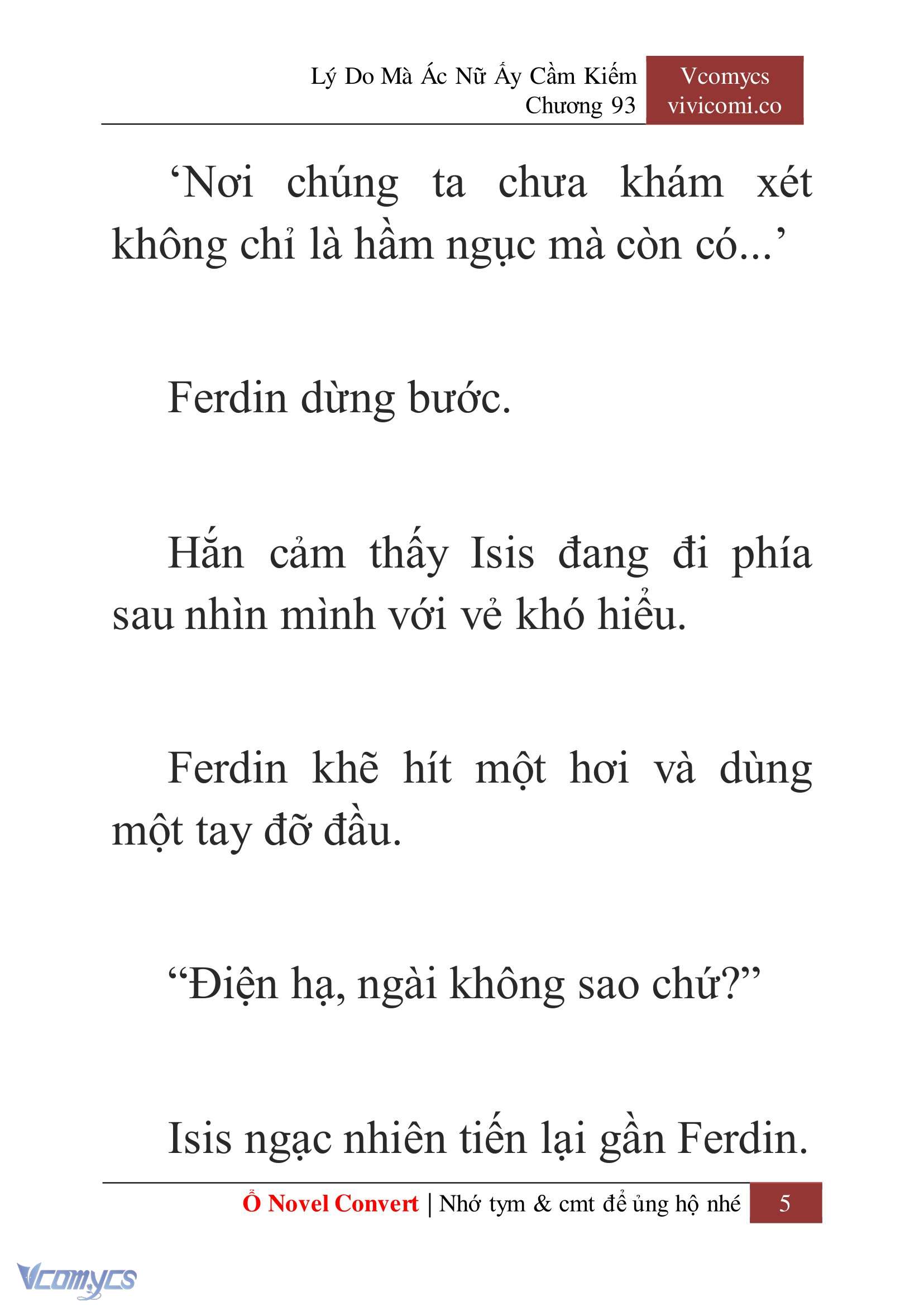 [Novel] Lý Do Mà Ác Nữ Ấy Cầm Kiếm Chapter 93 - Trang 8