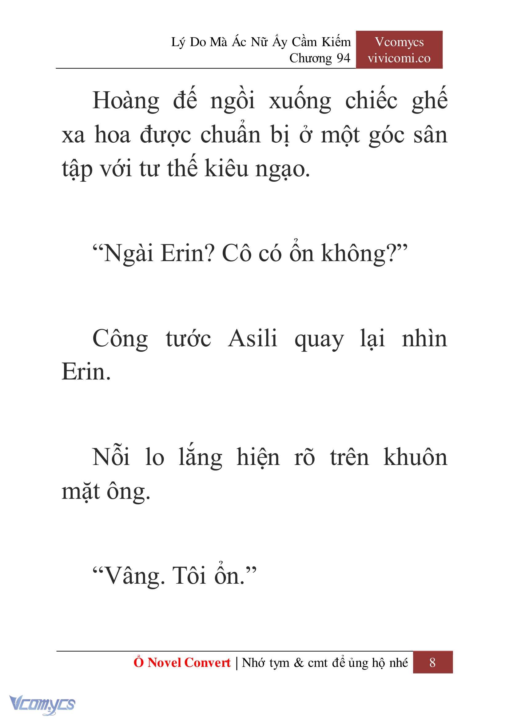[Novel] Lý Do Mà Ác Nữ Ấy Cầm Kiếm Chapter 94 - Trang 11
