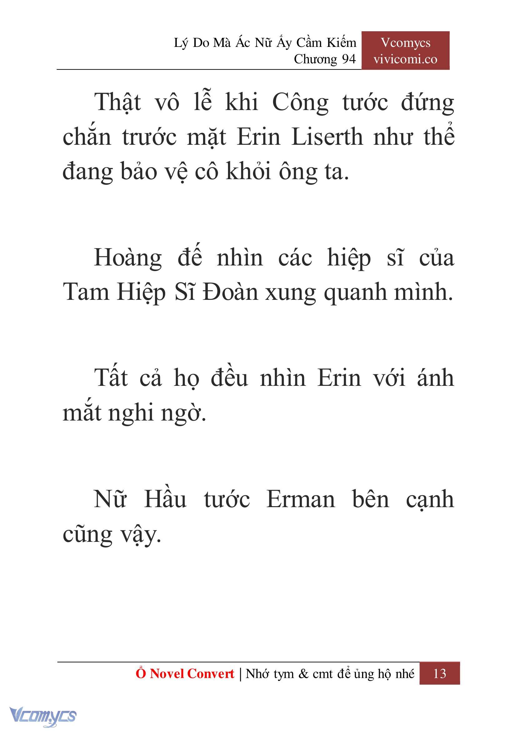[Novel] Lý Do Mà Ác Nữ Ấy Cầm Kiếm Chapter 94 - Trang 16