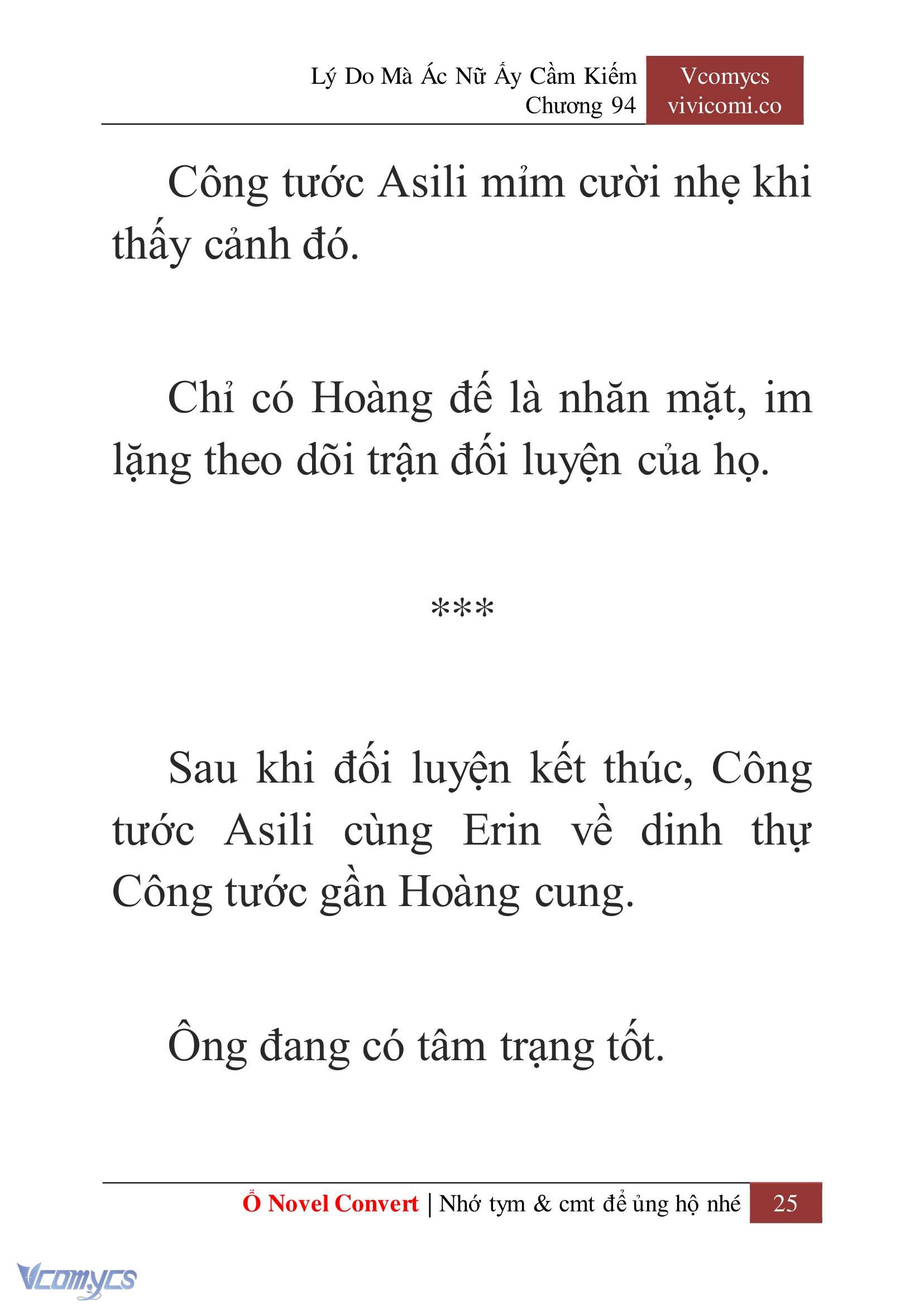 [Novel] Lý Do Mà Ác Nữ Ấy Cầm Kiếm Chapter 94 - Trang 28
