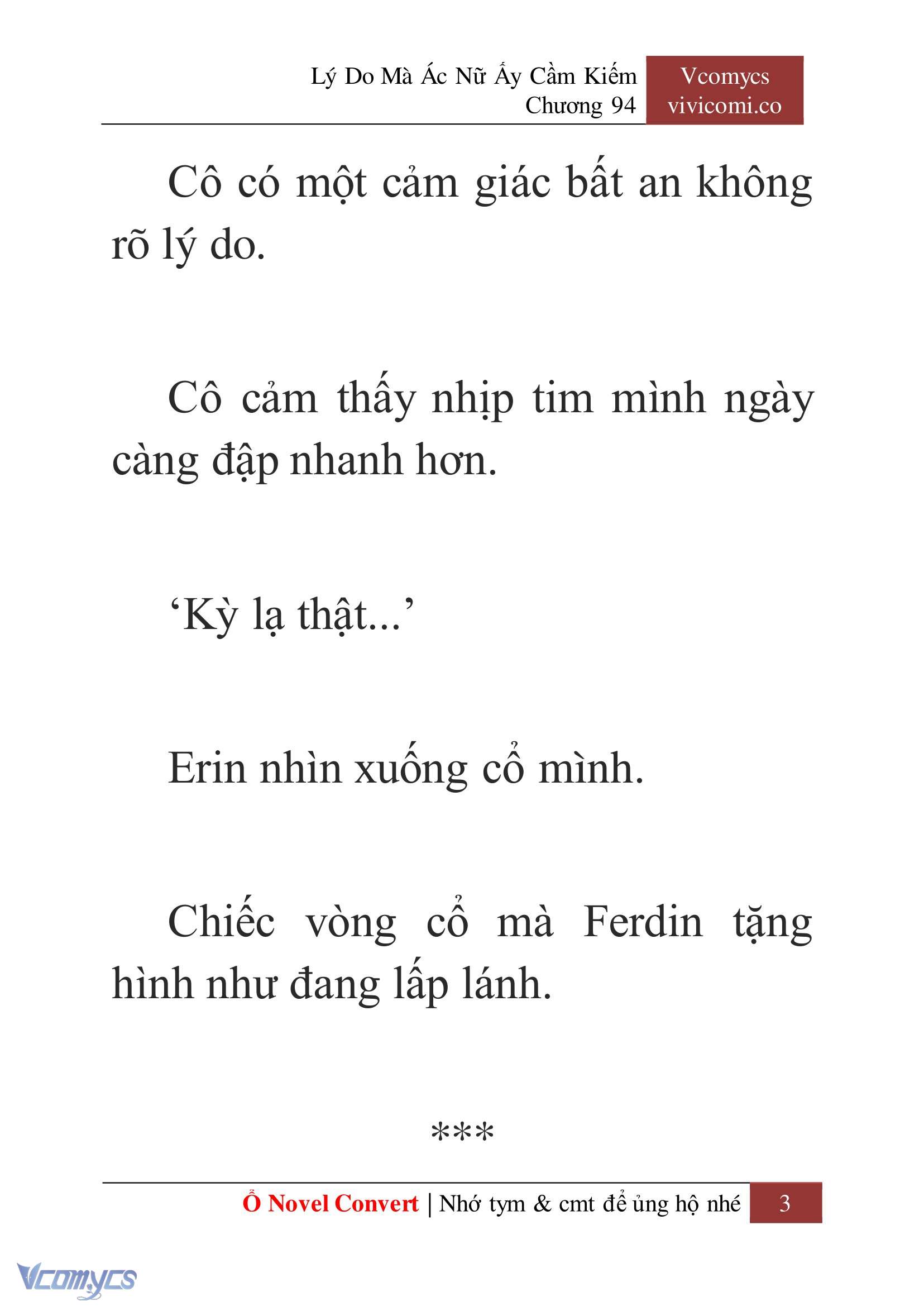 [Novel] Lý Do Mà Ác Nữ Ấy Cầm Kiếm Chapter 94 - Trang 6