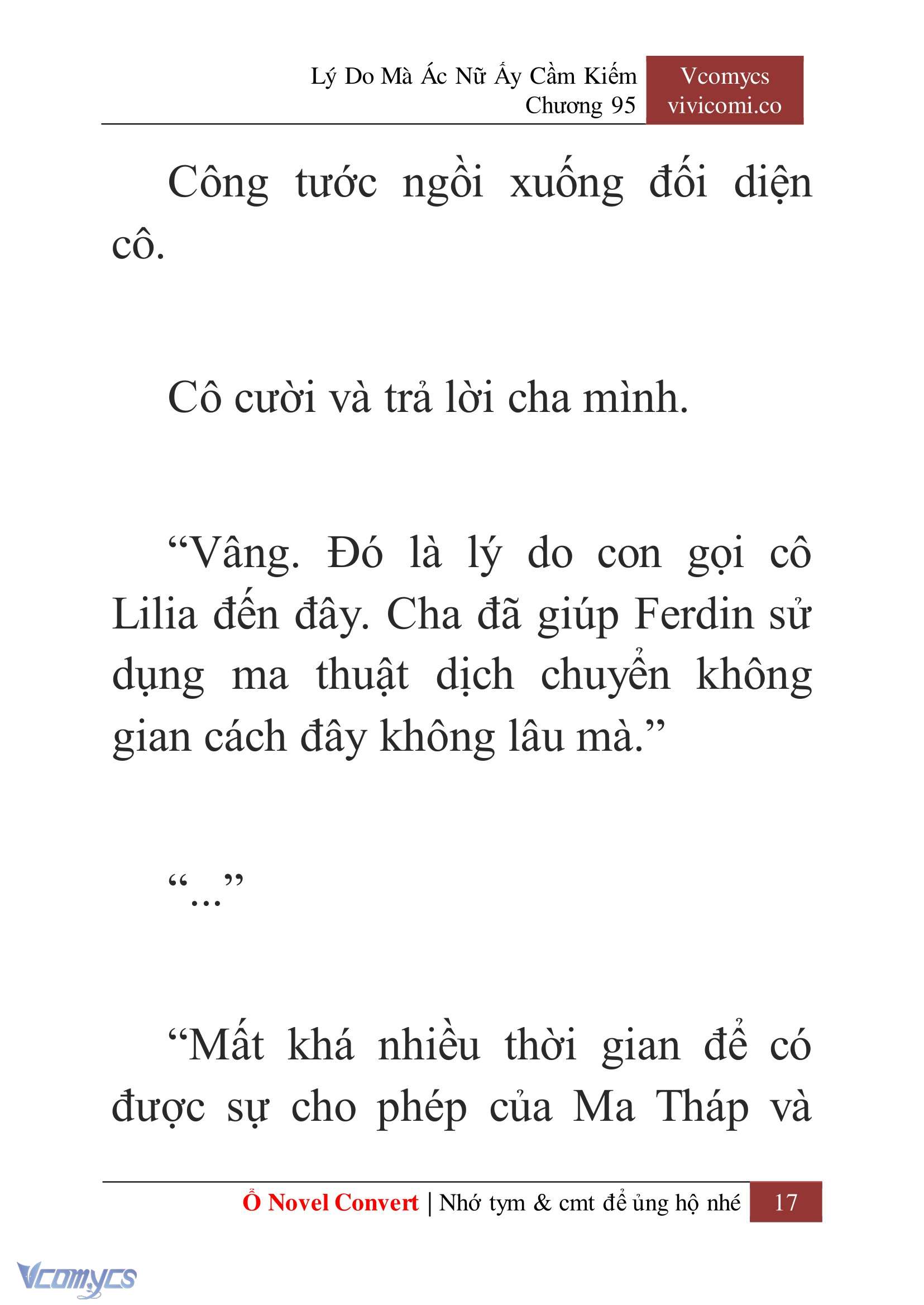 [Novel] Lý Do Mà Ác Nữ Ấy Cầm Kiếm Chapter 95 - Trang 20