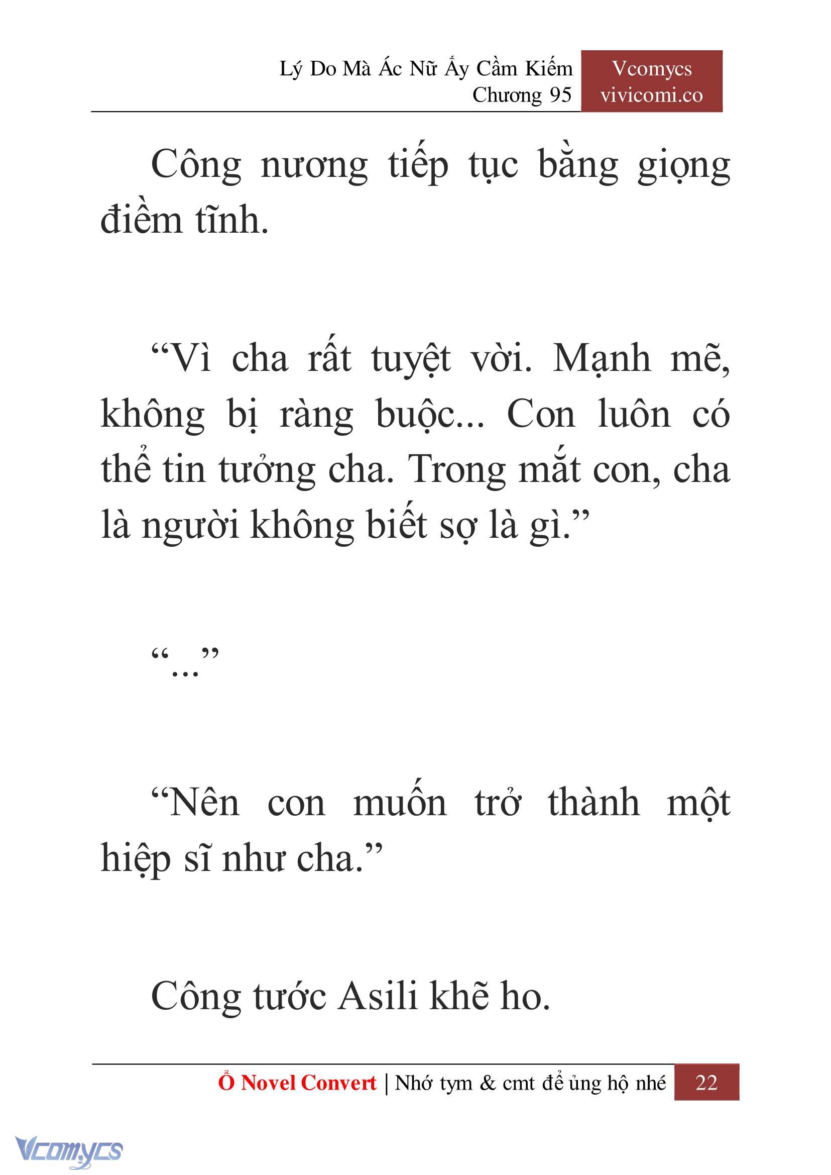 [Novel] Lý Do Mà Ác Nữ Ấy Cầm Kiếm Chapter 95 - Trang 25