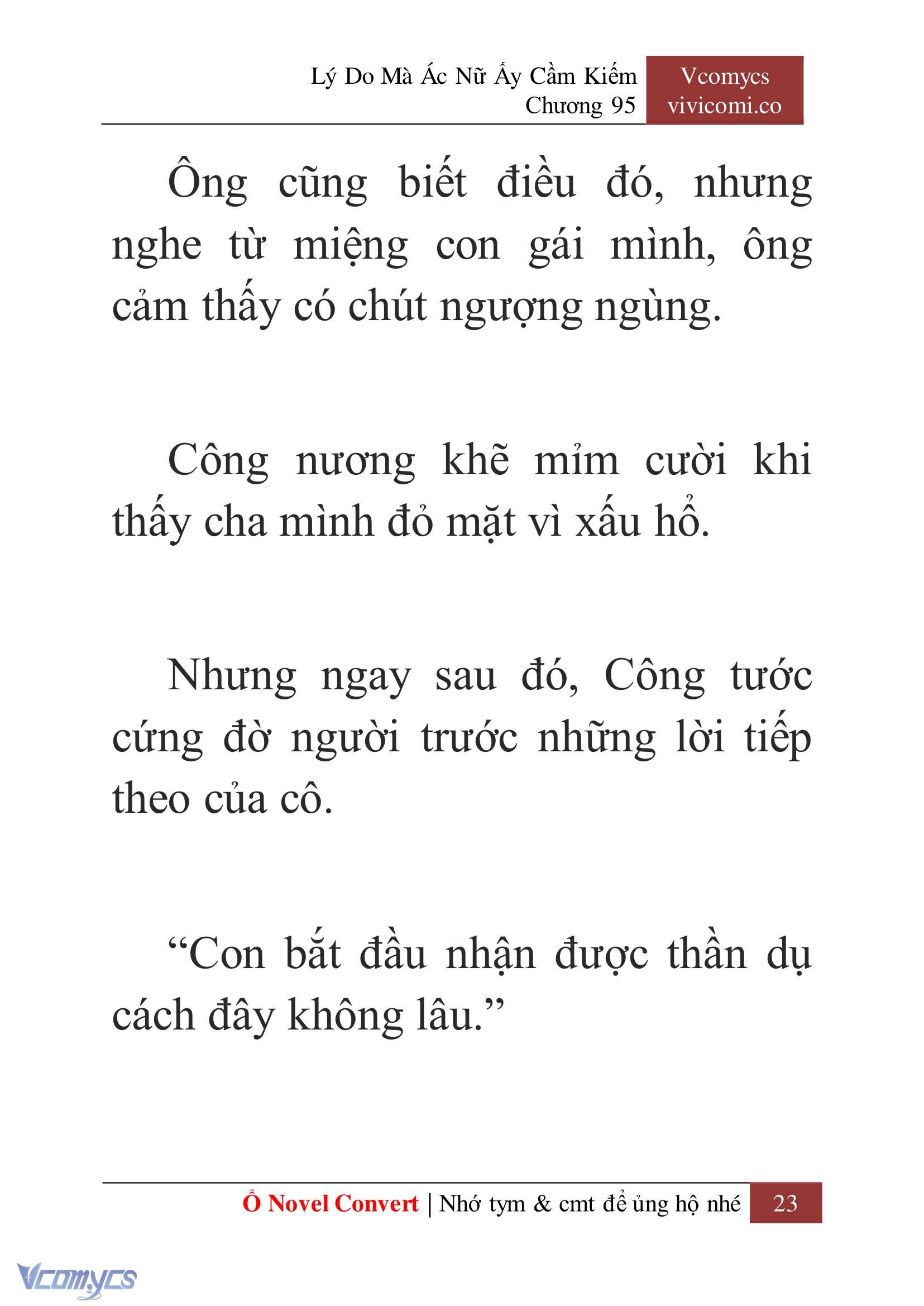 [Novel] Lý Do Mà Ác Nữ Ấy Cầm Kiếm Chapter 95 - Trang 26