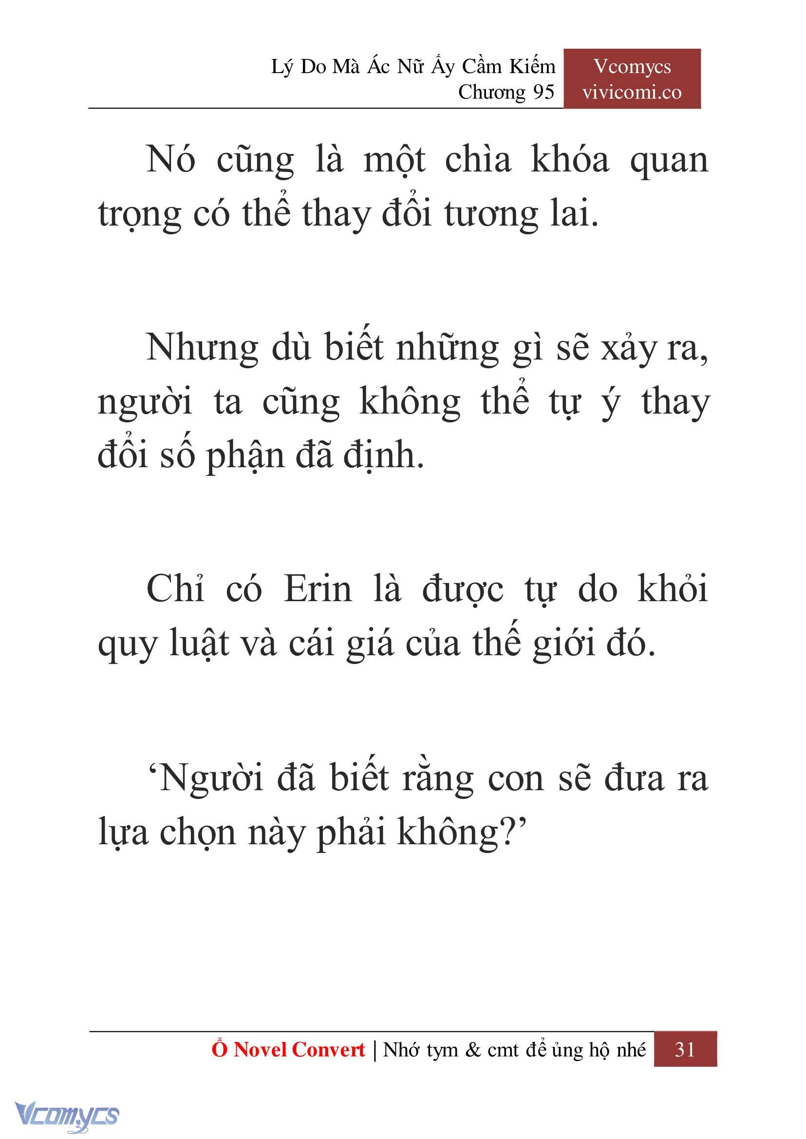 [Novel] Lý Do Mà Ác Nữ Ấy Cầm Kiếm Chapter 95 - Trang 34