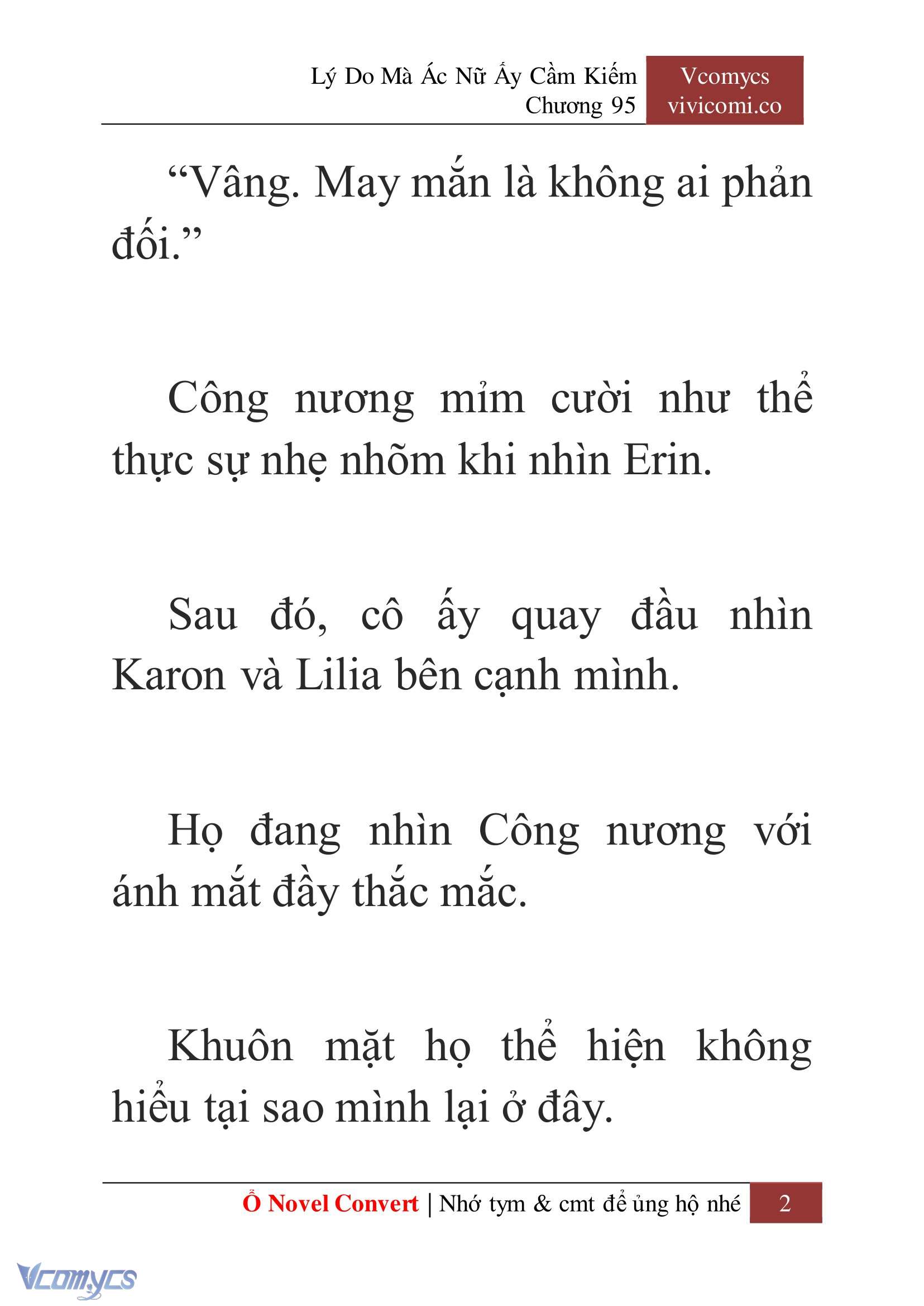 [Novel] Lý Do Mà Ác Nữ Ấy Cầm Kiếm Chapter 95 - Trang 5