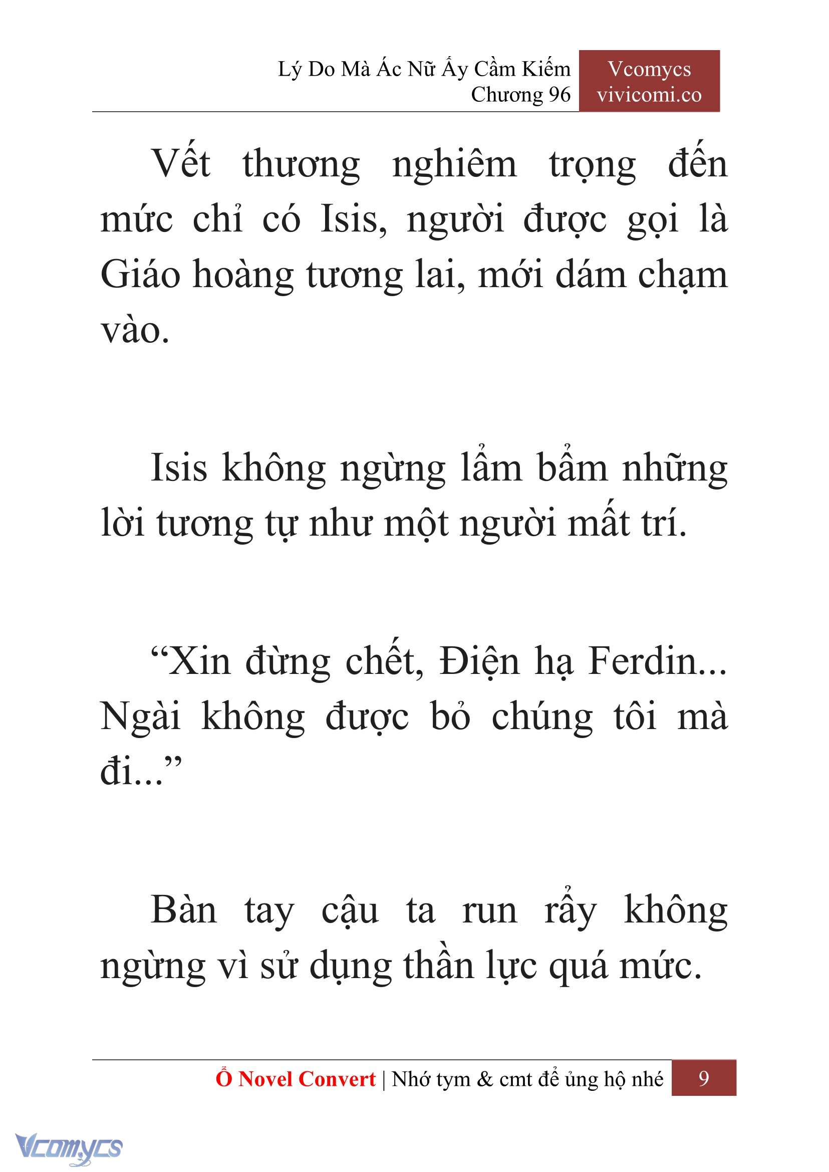 [Novel] Lý Do Mà Ác Nữ Ấy Cầm Kiếm Chapter 96 - Trang 12