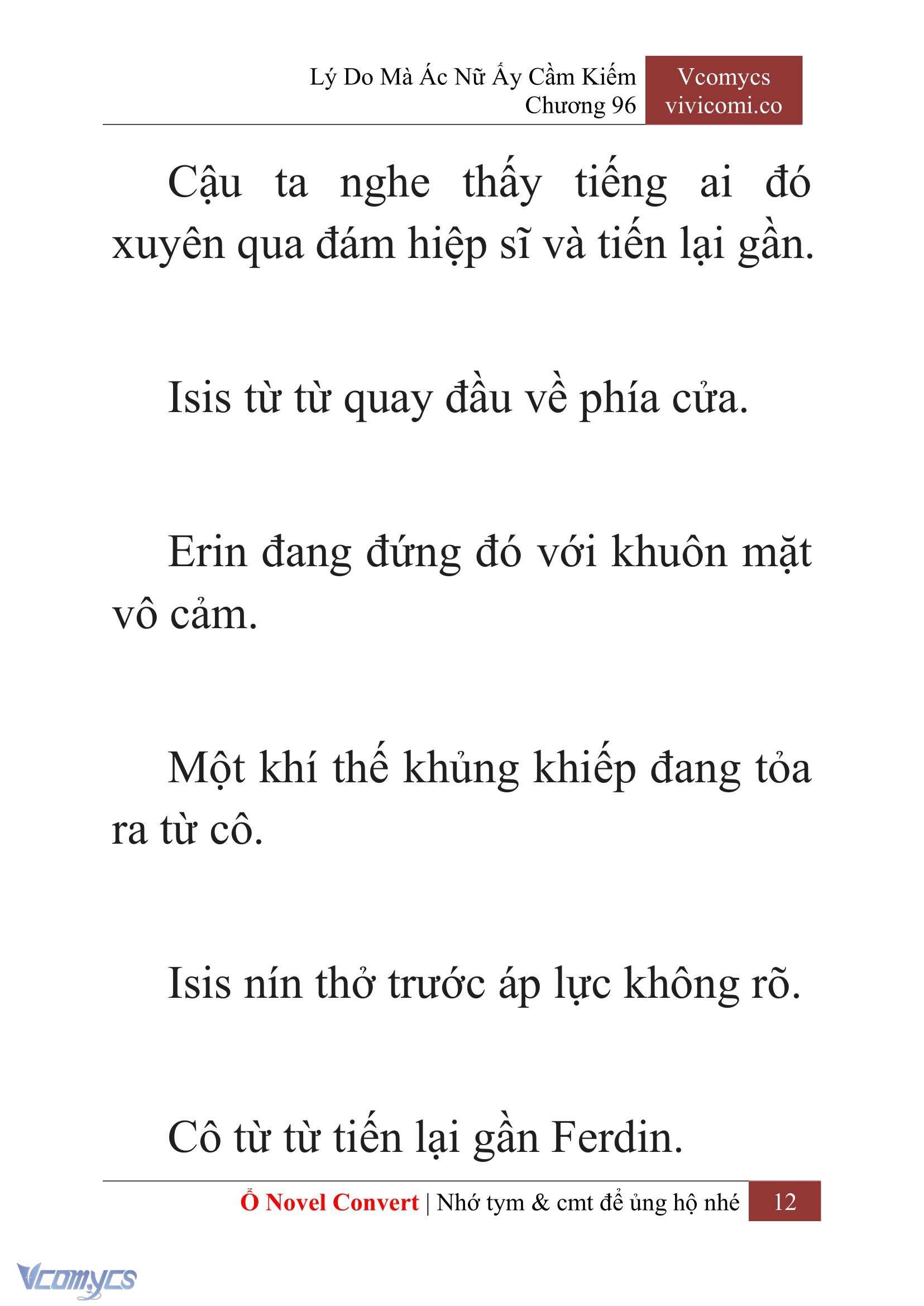 [Novel] Lý Do Mà Ác Nữ Ấy Cầm Kiếm Chapter 96 - Trang 15
