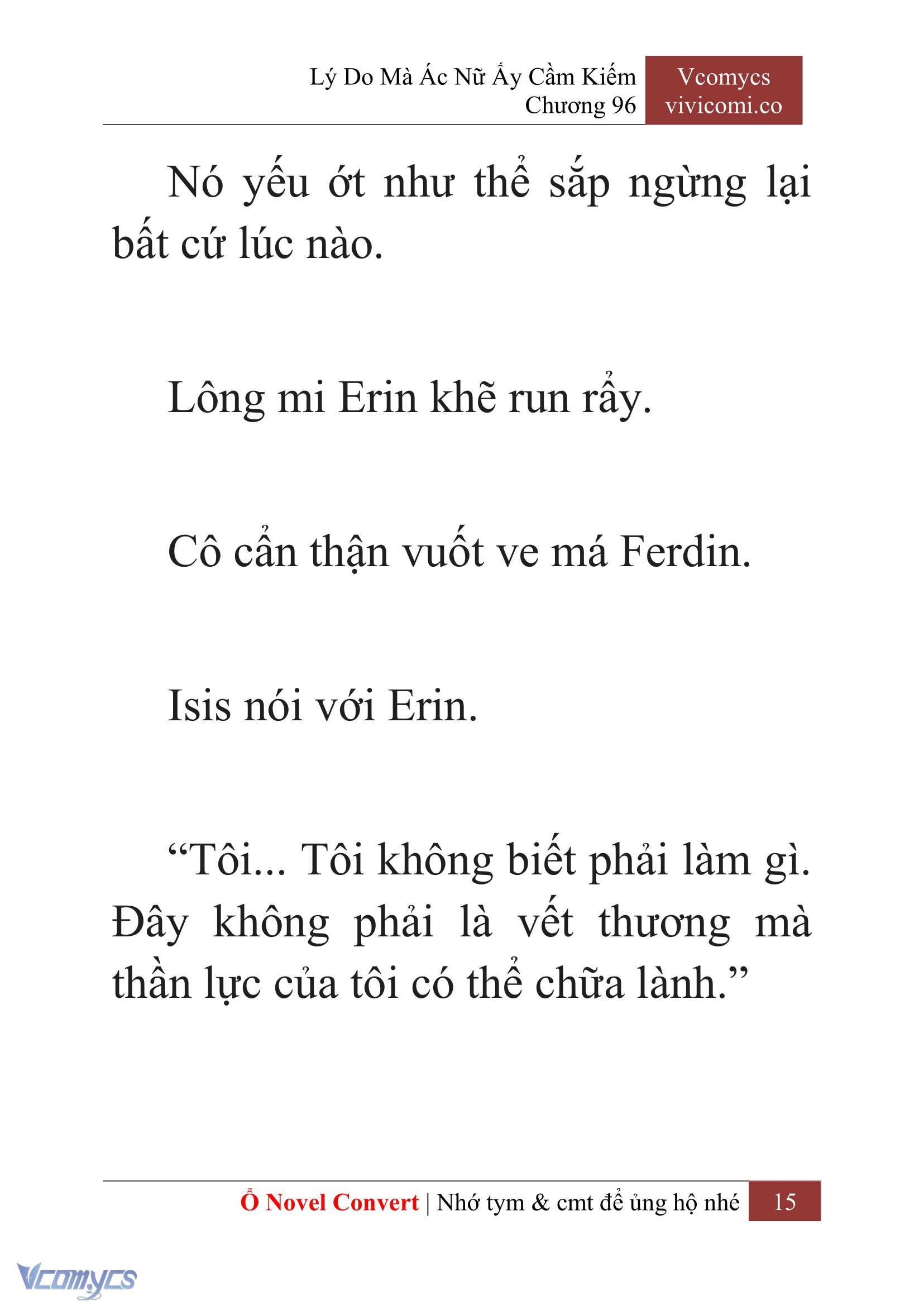 [Novel] Lý Do Mà Ác Nữ Ấy Cầm Kiếm Chapter 96 - Trang 18
