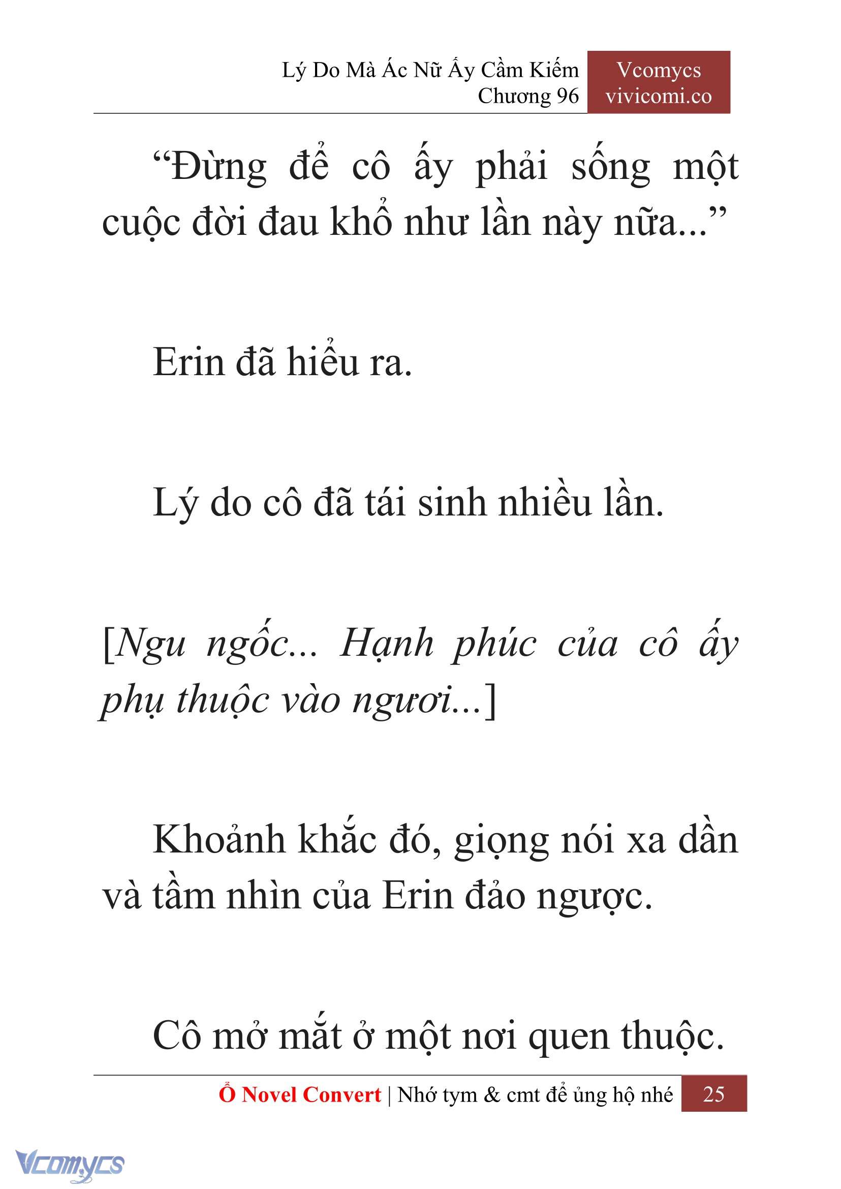 [Novel] Lý Do Mà Ác Nữ Ấy Cầm Kiếm Chapter 96 - Trang 28