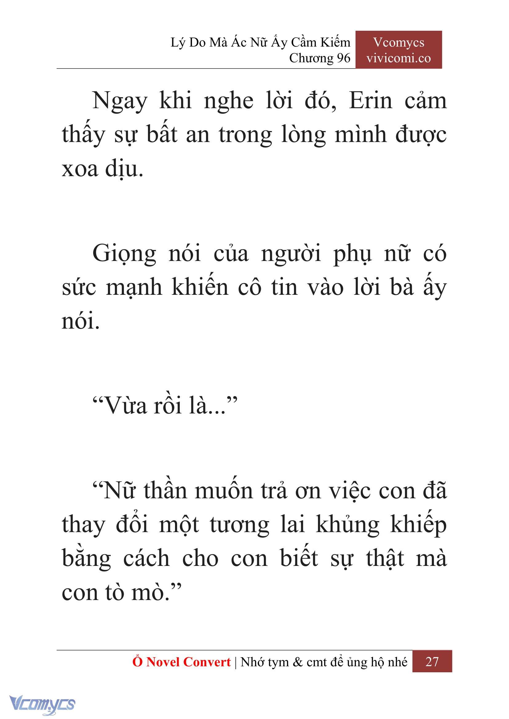 [Novel] Lý Do Mà Ác Nữ Ấy Cầm Kiếm Chapter 96 - Trang 30